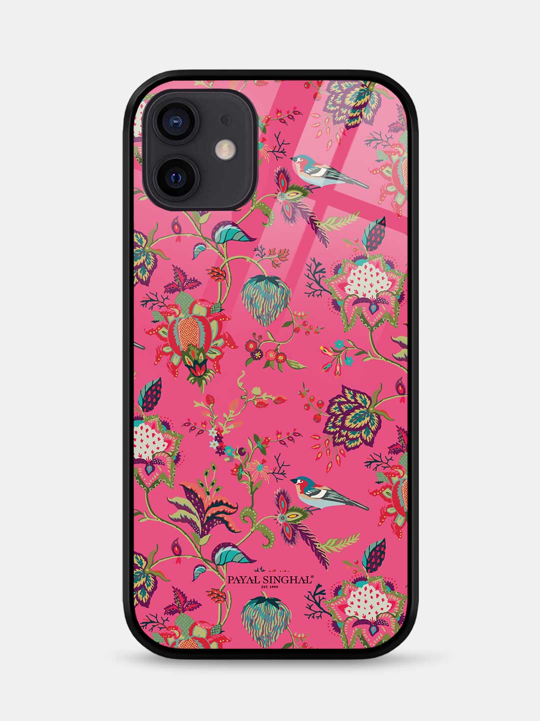 Payal Singhal Chidiya Pink - iPhone 12 Glass Cover