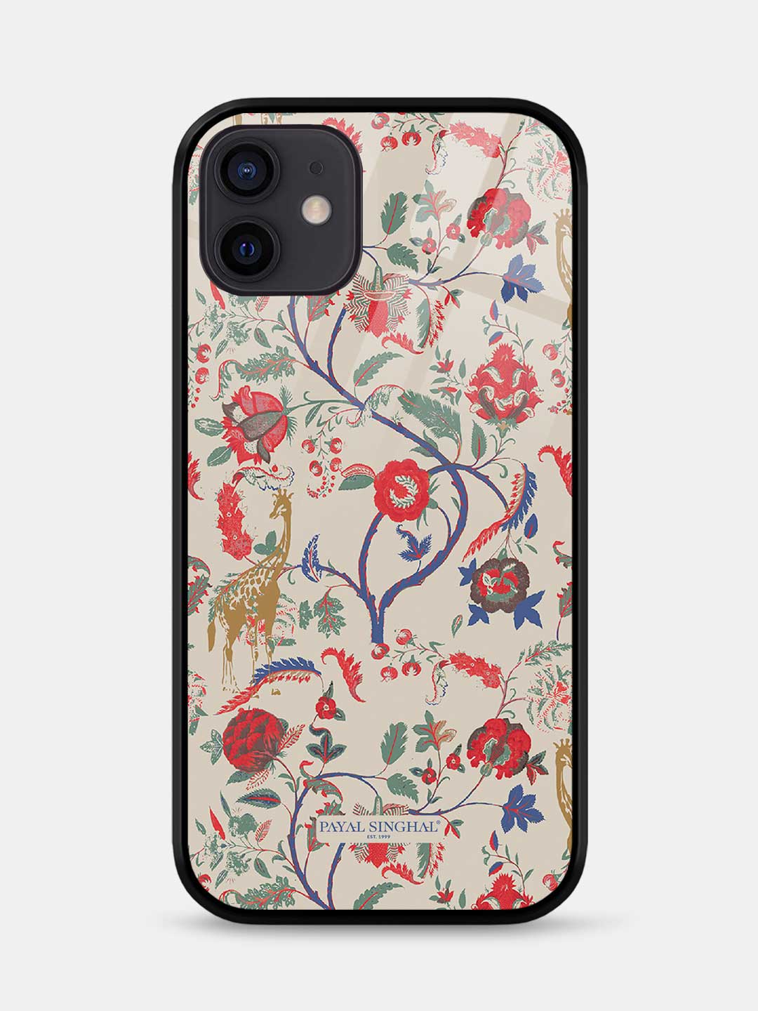 Payal Singhal Giraffe Print - iPhone 12 Glass Cover