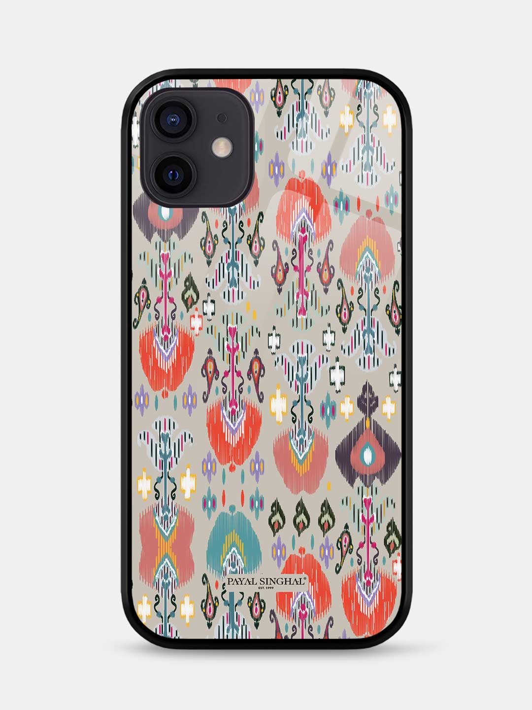 Payal Singhal Ikat Garden Stone - iPhone 12 Glass Cover
