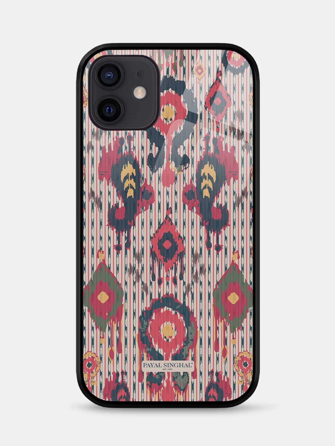 Payal Singhal Ikat Tribe Big - iPhone 12 Glass Cover