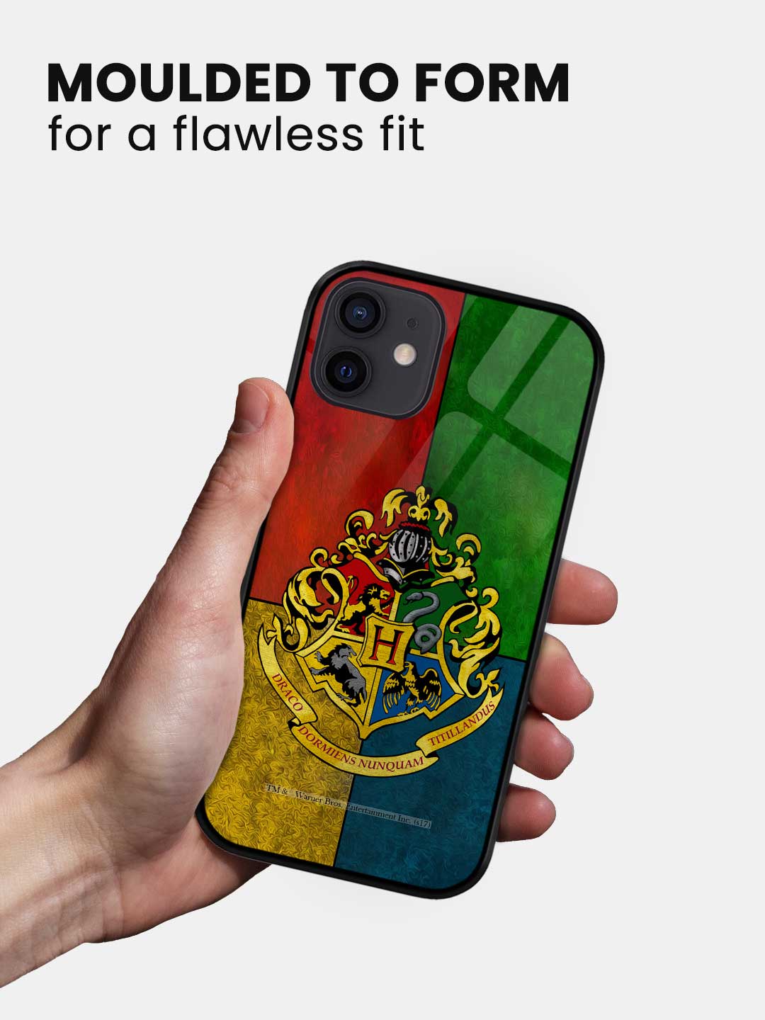 Hogwarts Sigil United - iPhone 12 Glass Cover