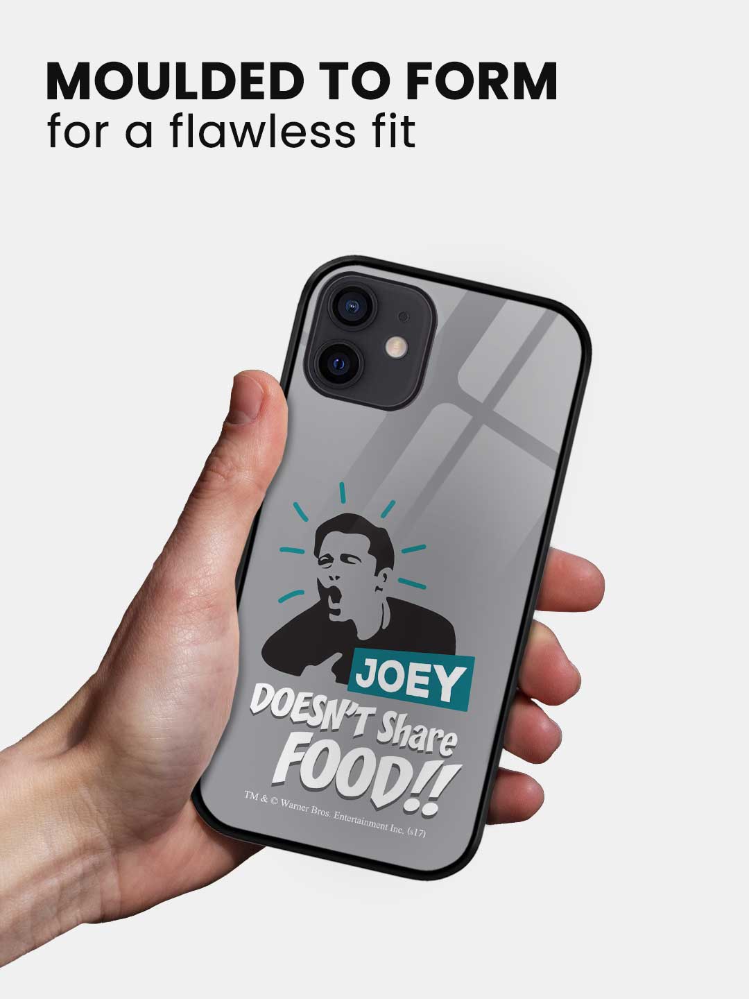 Joey doesnt share food - iPhone 12 Glass Cover