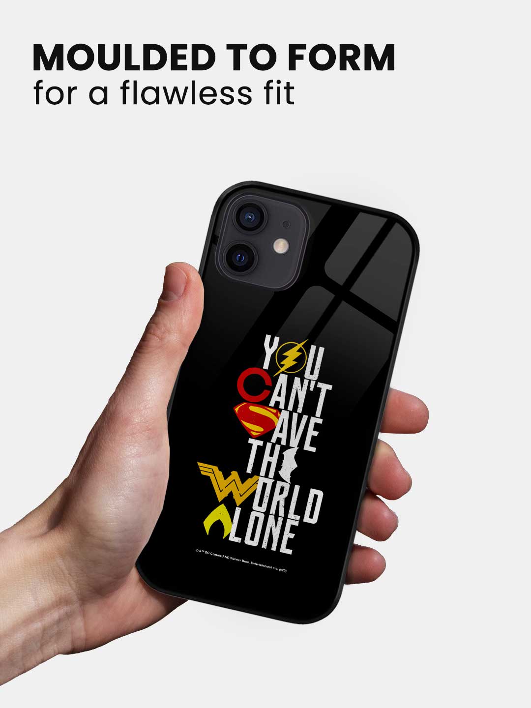 Justice League Motto - iPhone 12 Glass Cover