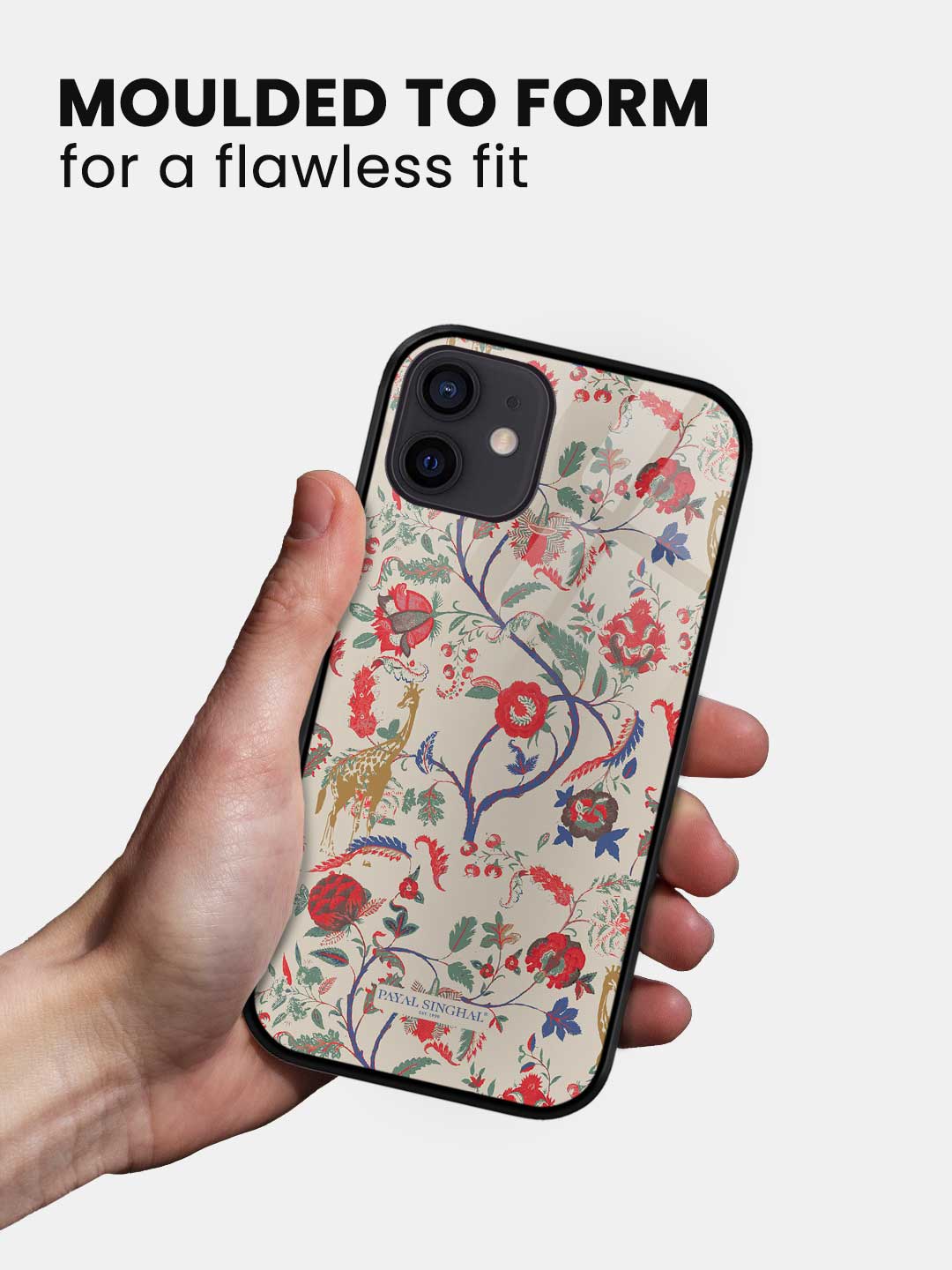 Payal Singhal Giraffe Print - iPhone 12 Glass Cover