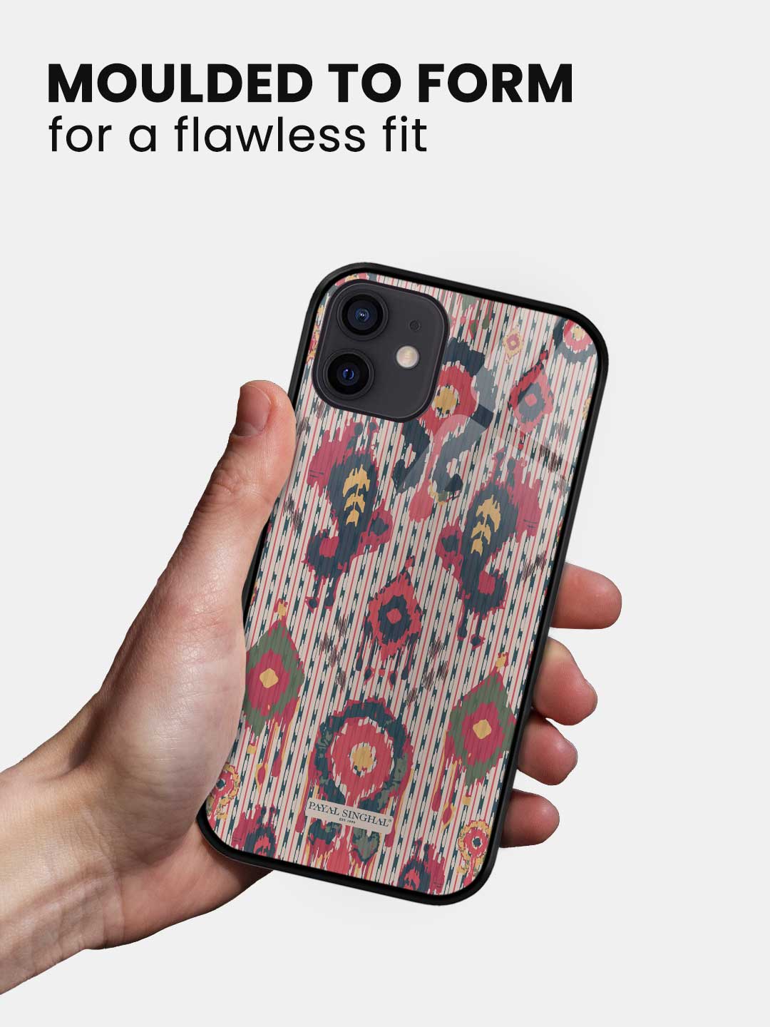 Payal Singhal Ikat Tribe Big - iPhone 12 Glass Cover