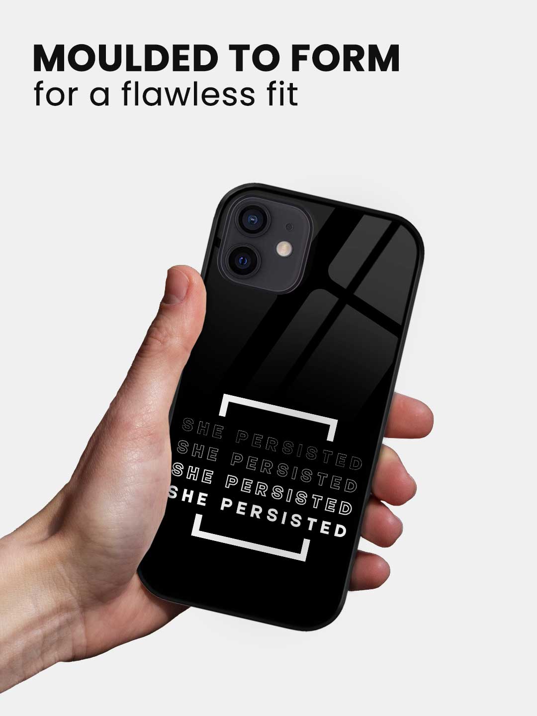 She Persisted - iPhone 12 Glass Cover