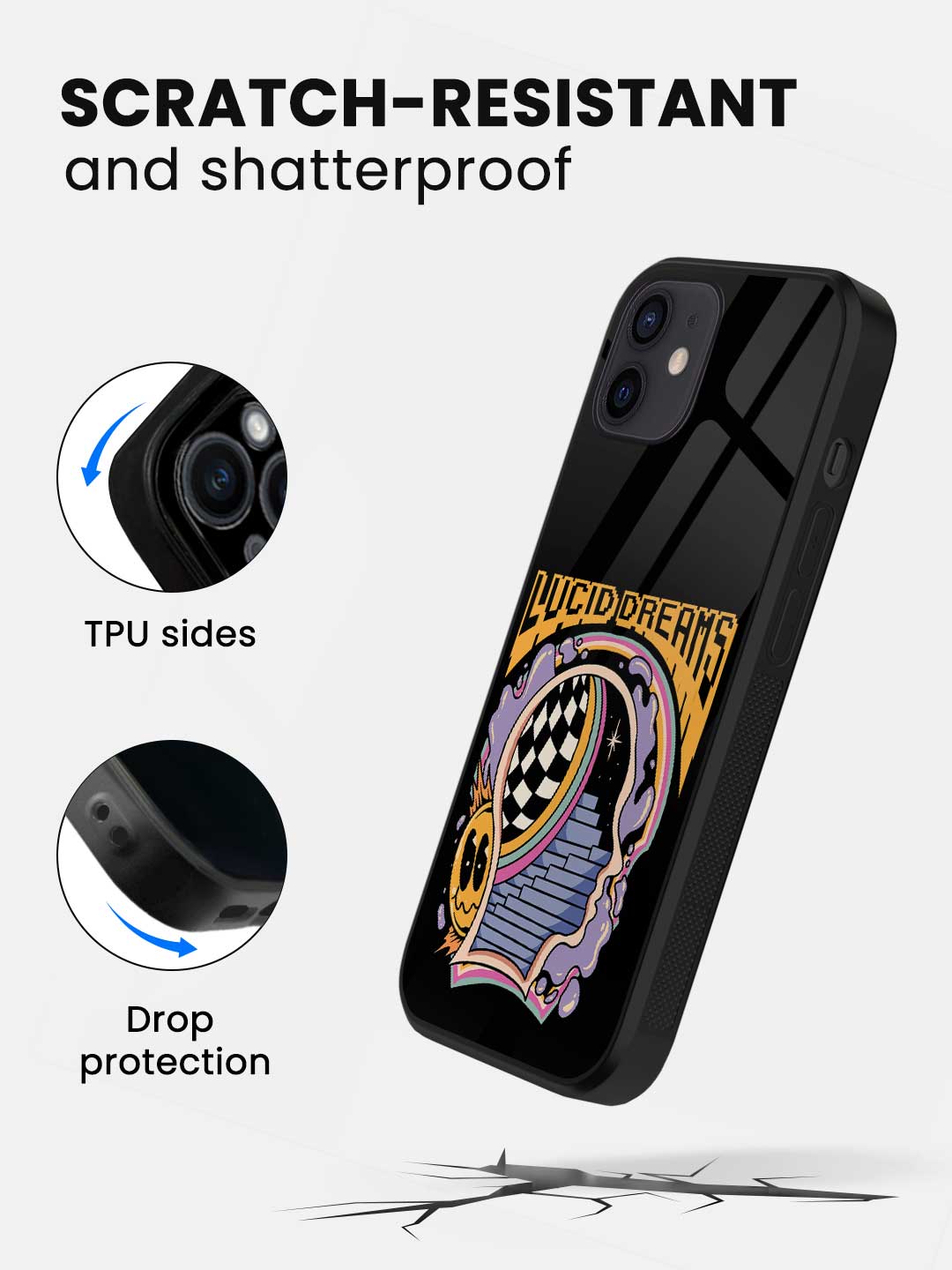 Lucid Dreams - iPhone 12 Glass Cover