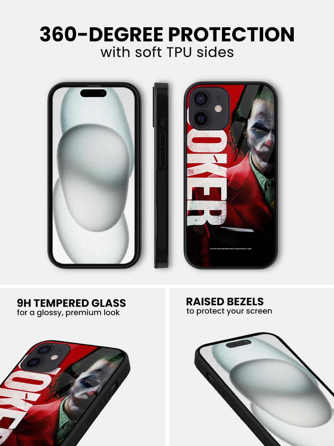 Clown Prince - iPhone 12 Glass Cover