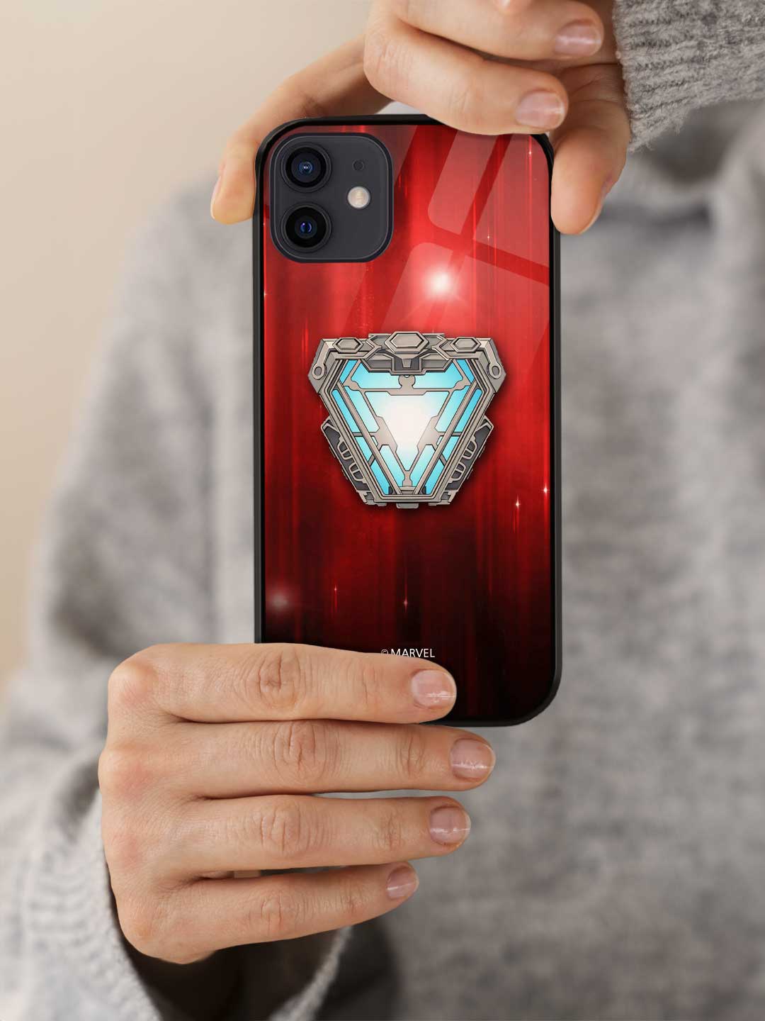 Iron Man Infinity Arc Reactor - iPhone 12 Glass Cover
