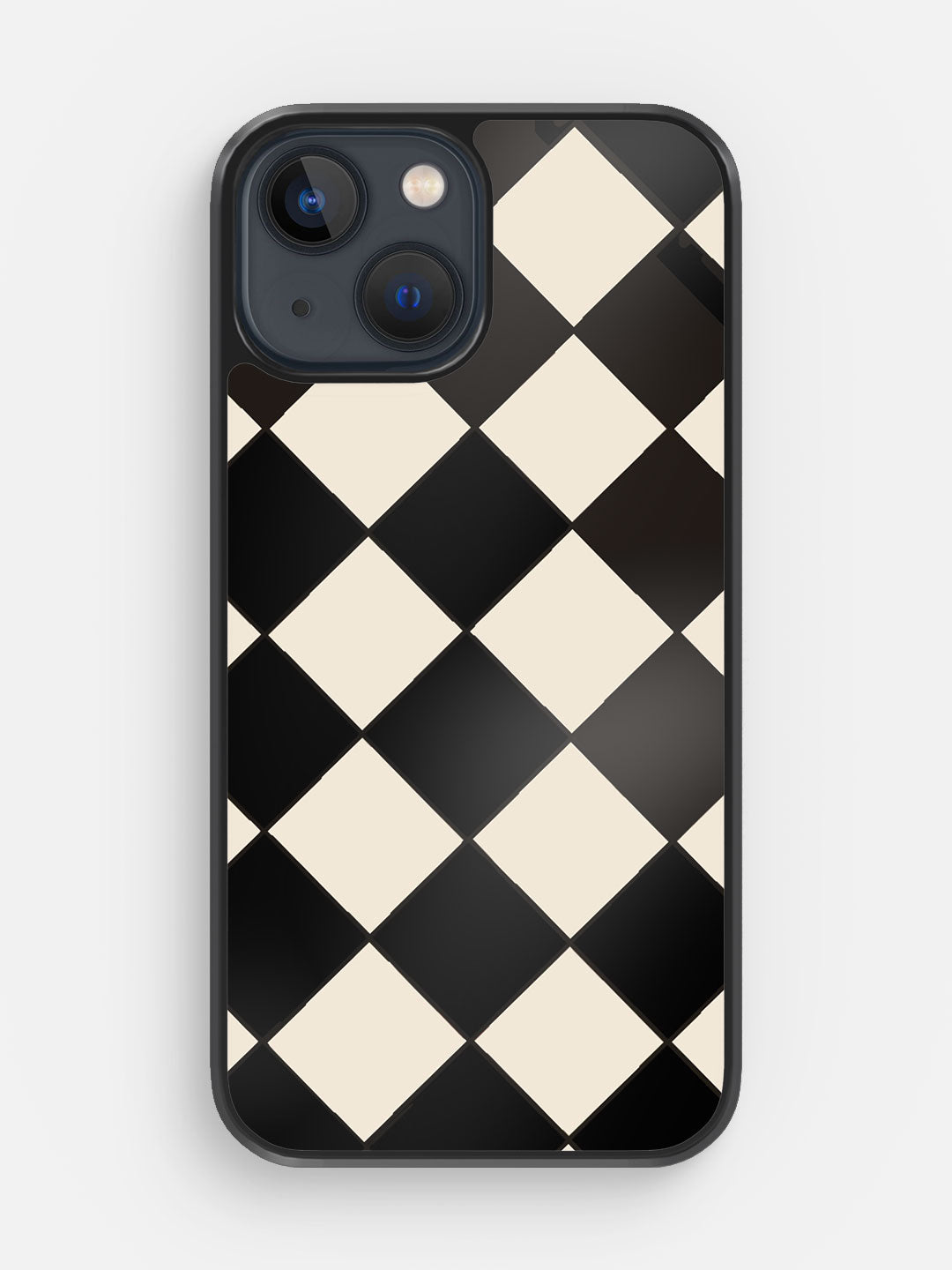 Diamond Delight Black - iPhone 13 Cover