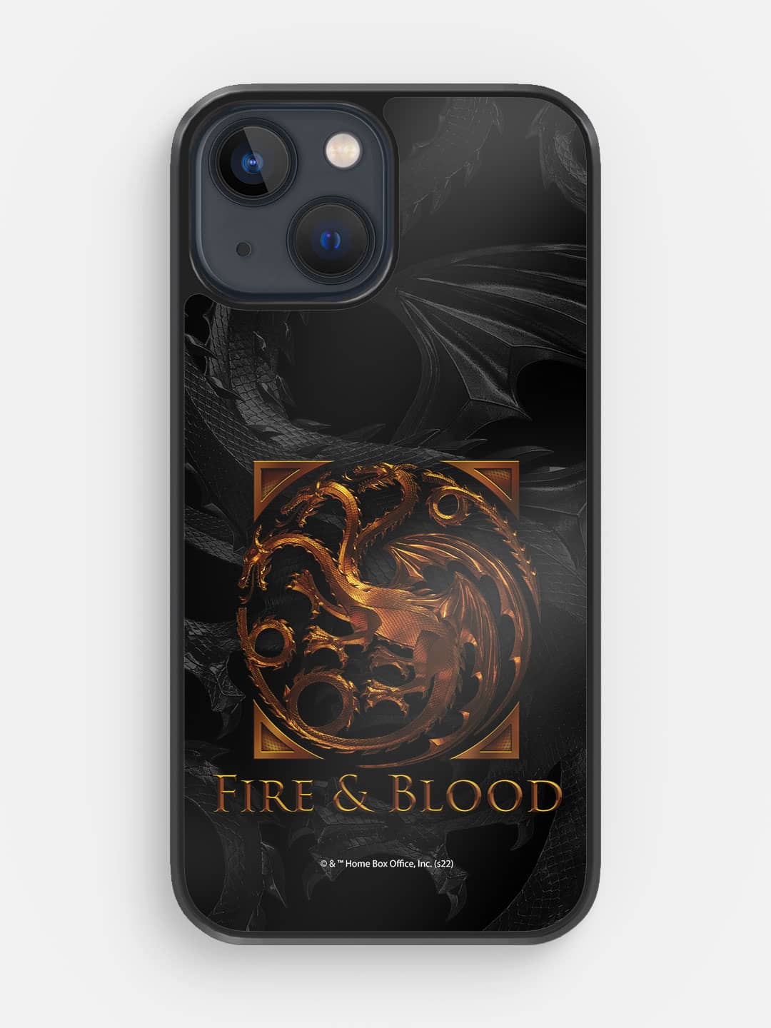 Fire and Blood - iPhone 13 Cover