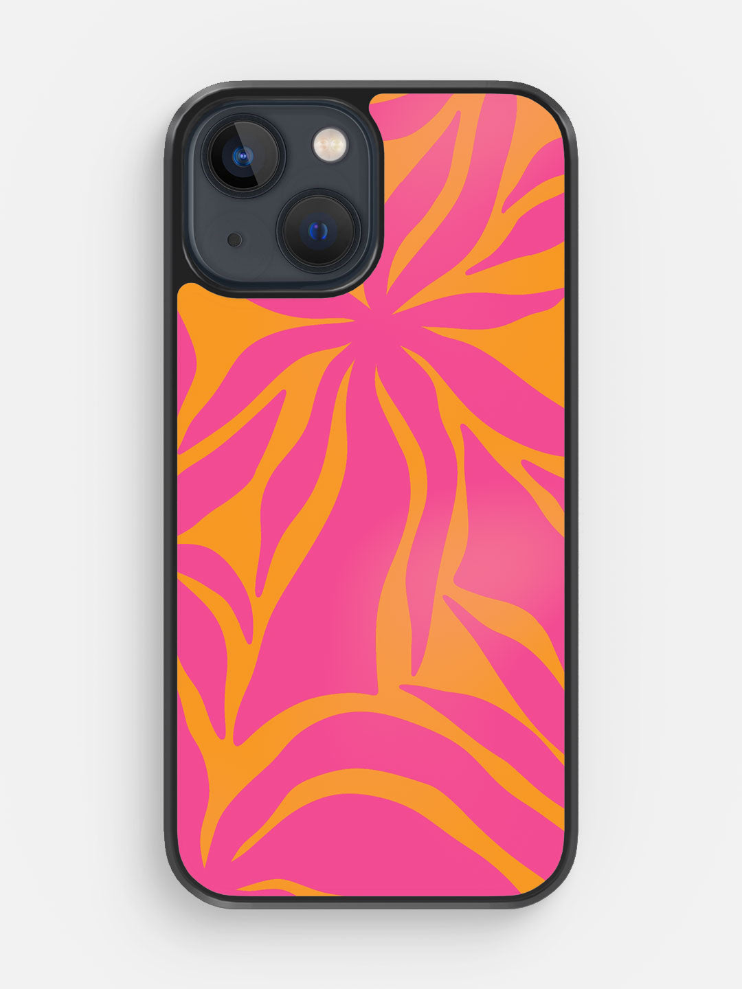 Leafy Delight Pink - iPhone 13 Cover