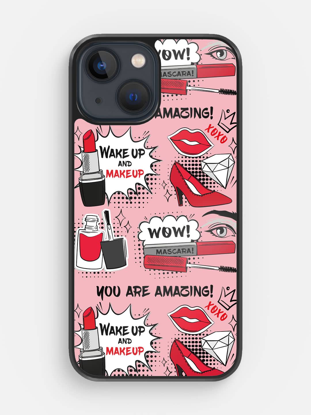 Wake up and Makeup - iPhone 13 Bumper Cover