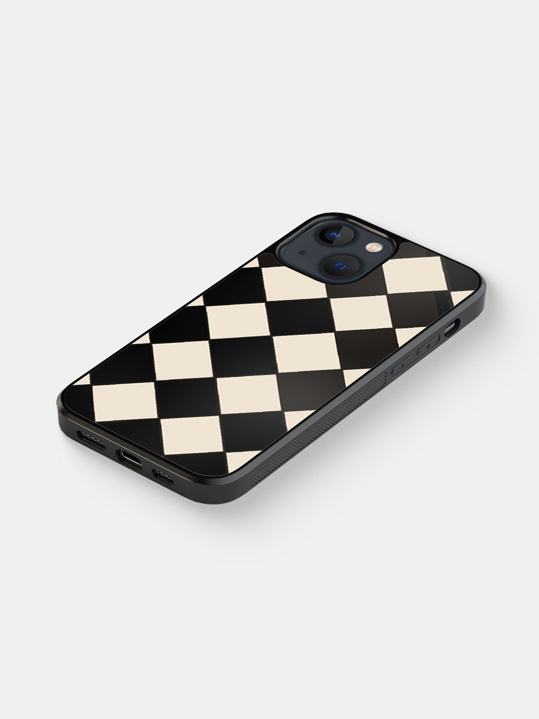 Diamond Delight Black - iPhone 13 Cover