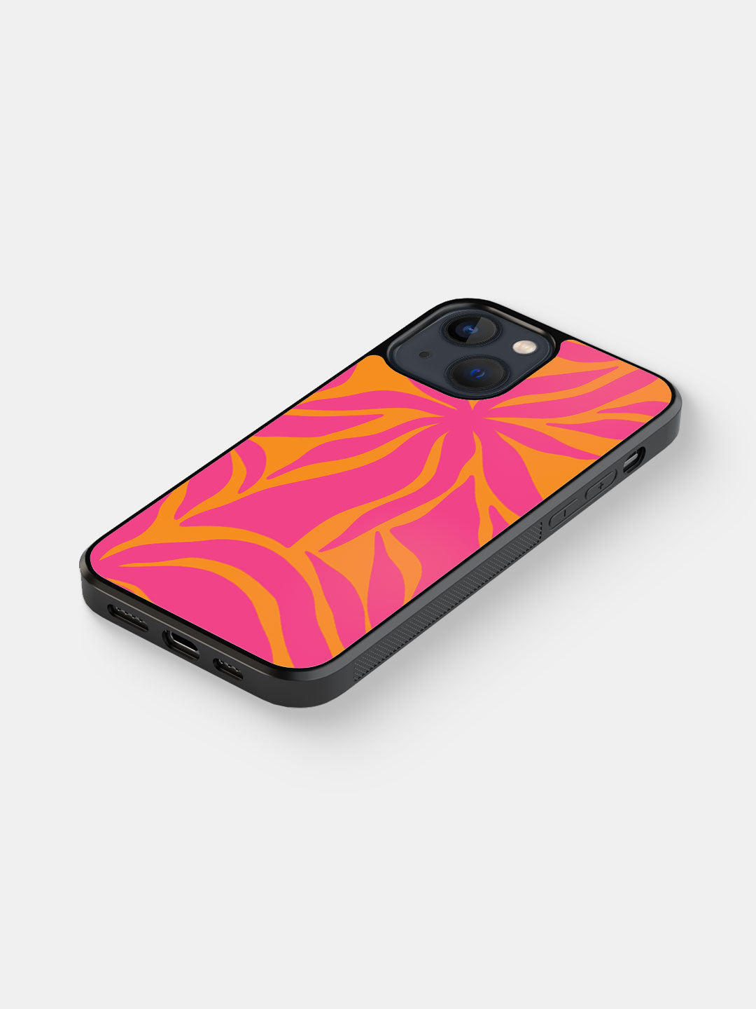 Leafy Delight Pink - iPhone 13 Cover