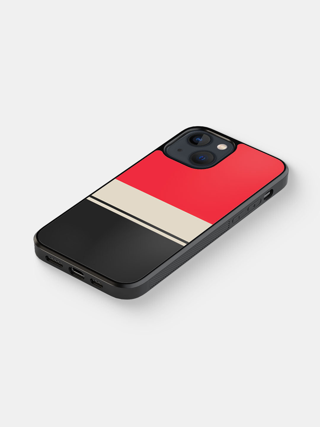 Racecar Stripes - iPhone 13 Bumper Cover