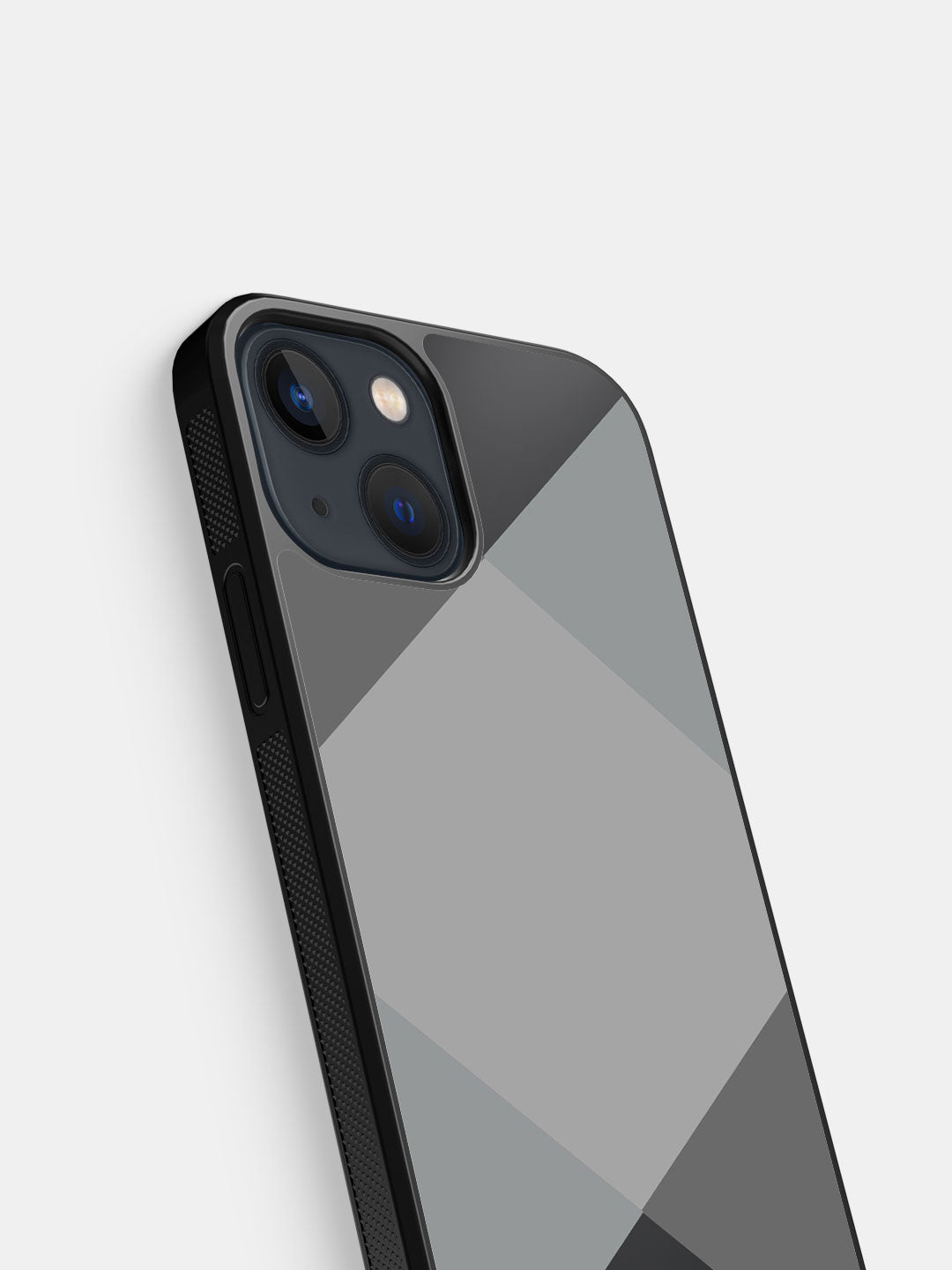 Criss Cross Grey - iPhone 13 Cover