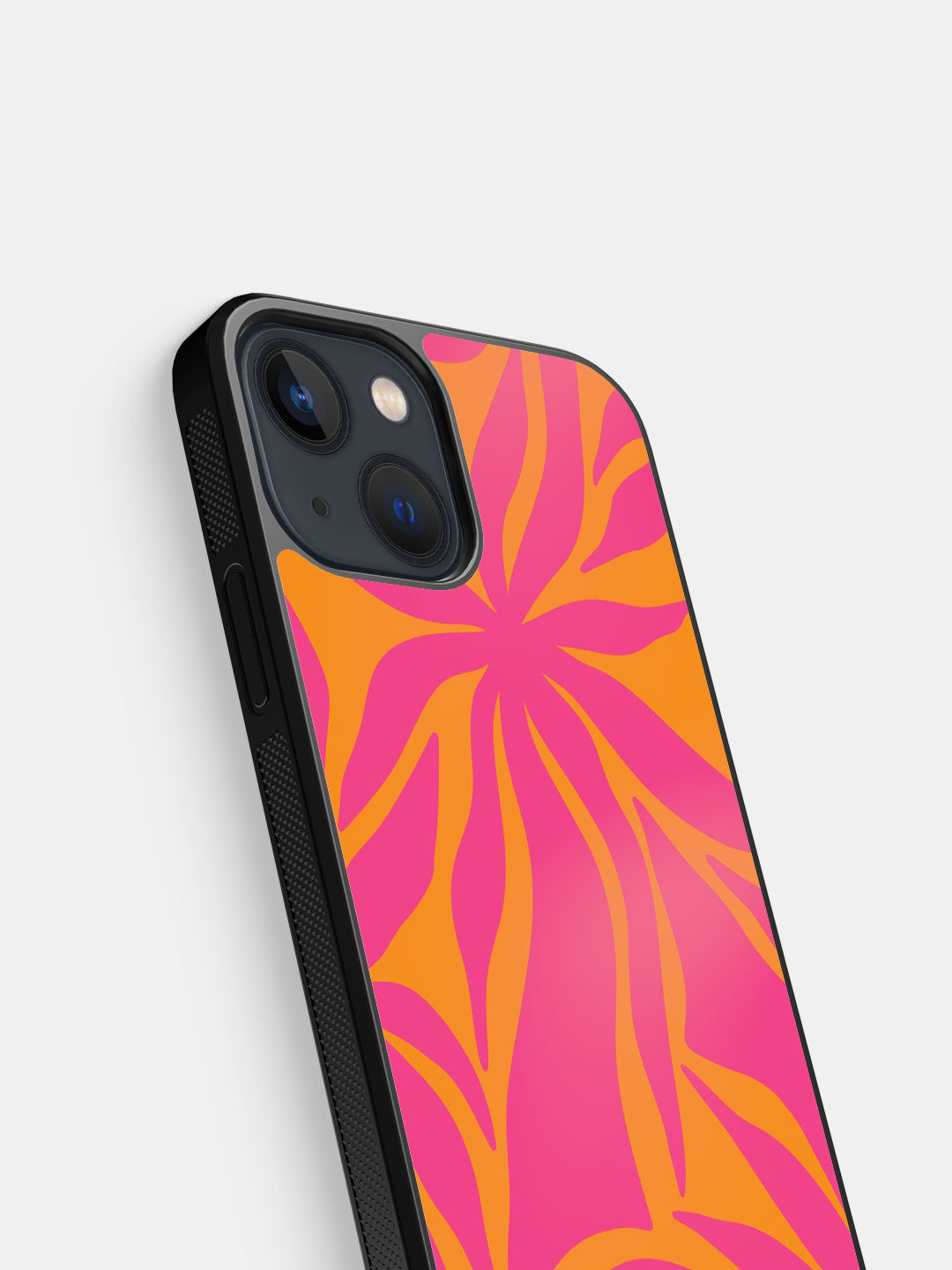 Leafy Delight Pink - iPhone 13 Cover