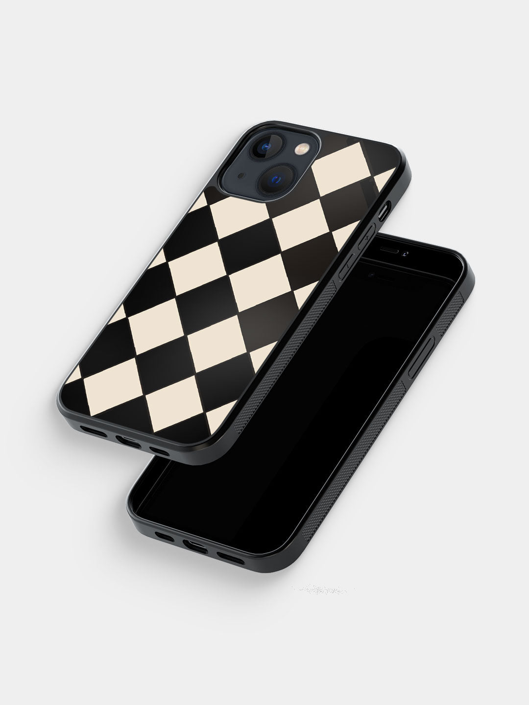 Diamond Delight Black - iPhone 13 Cover