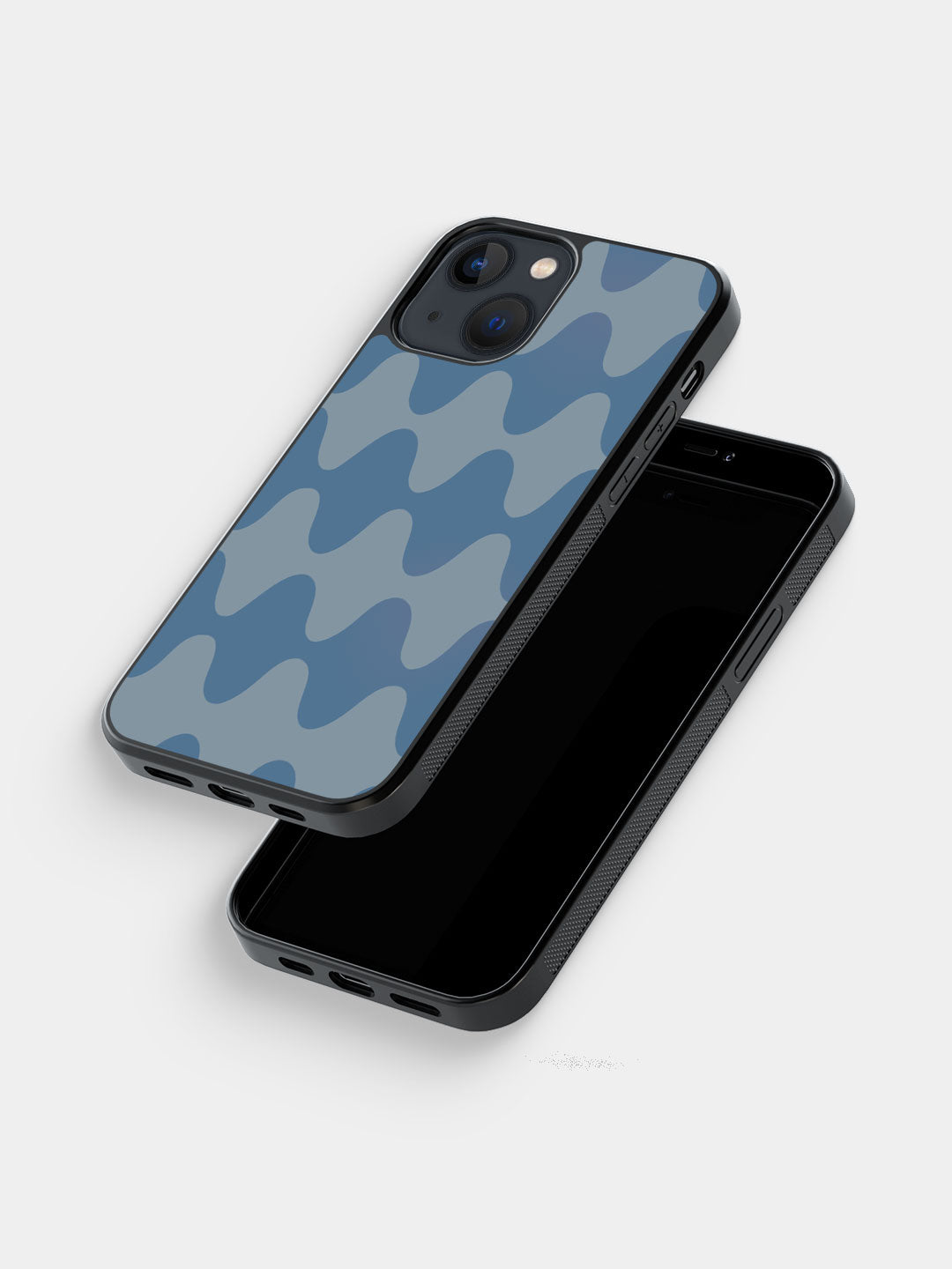 Wavy Wonder Blue - iPhone 13 Bumper Cover