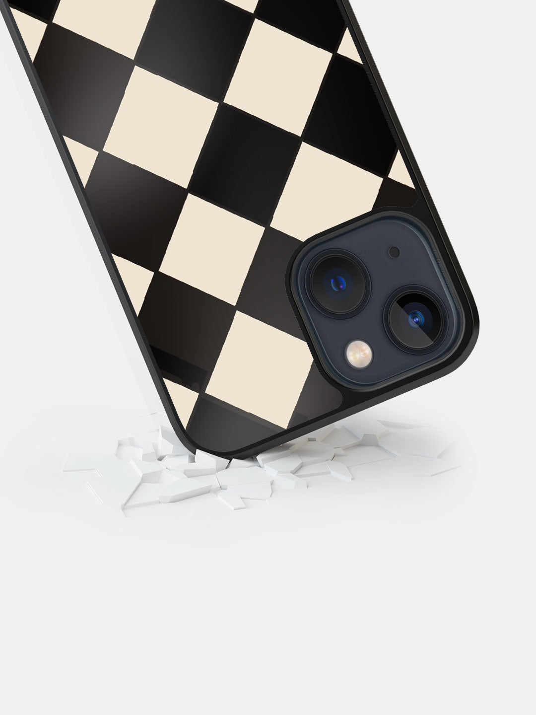 Diamond Delight Black - iPhone 13 Cover