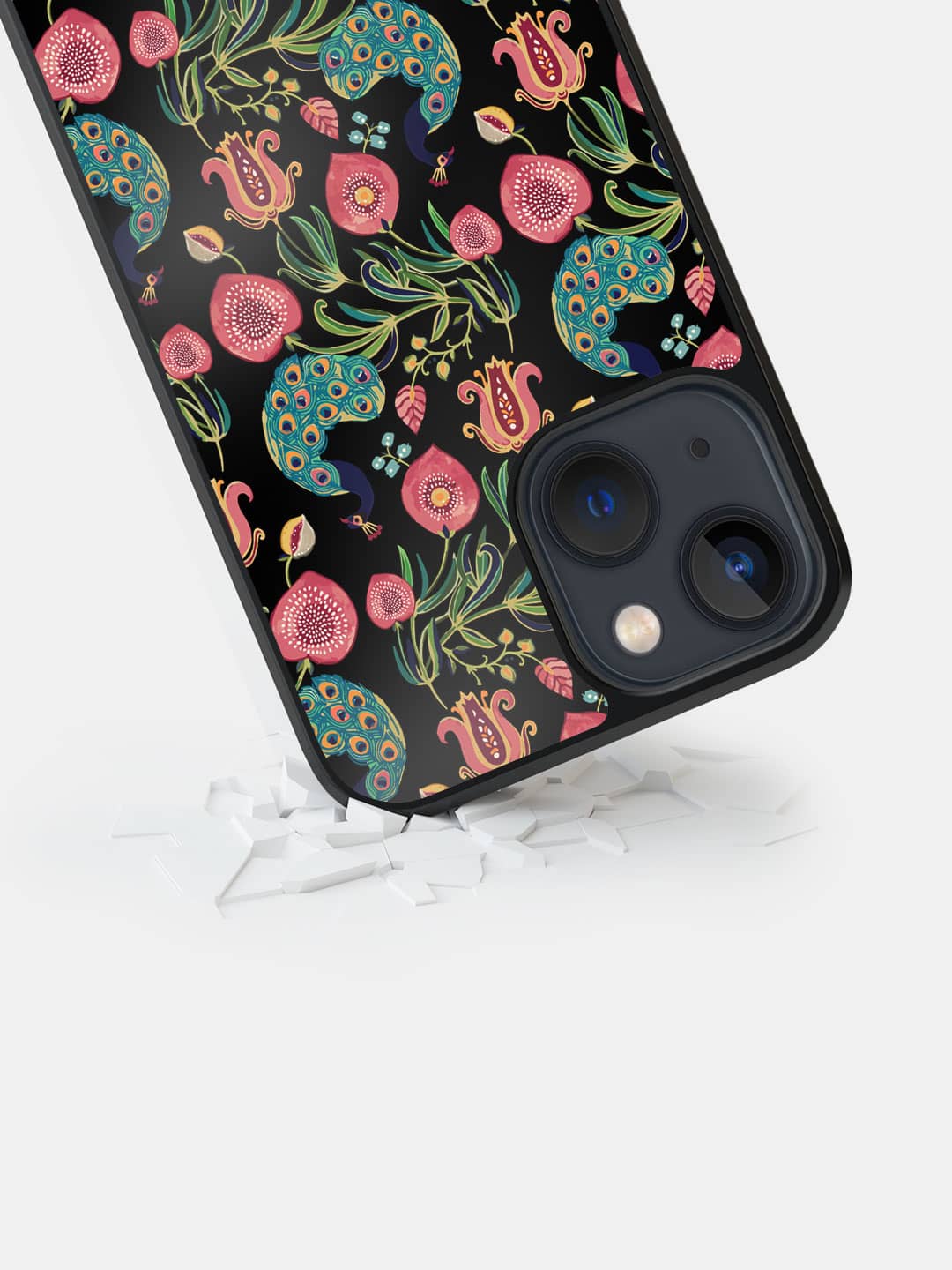 Payal Singhal Anaar and Mor Black - iPhone 13 Cover