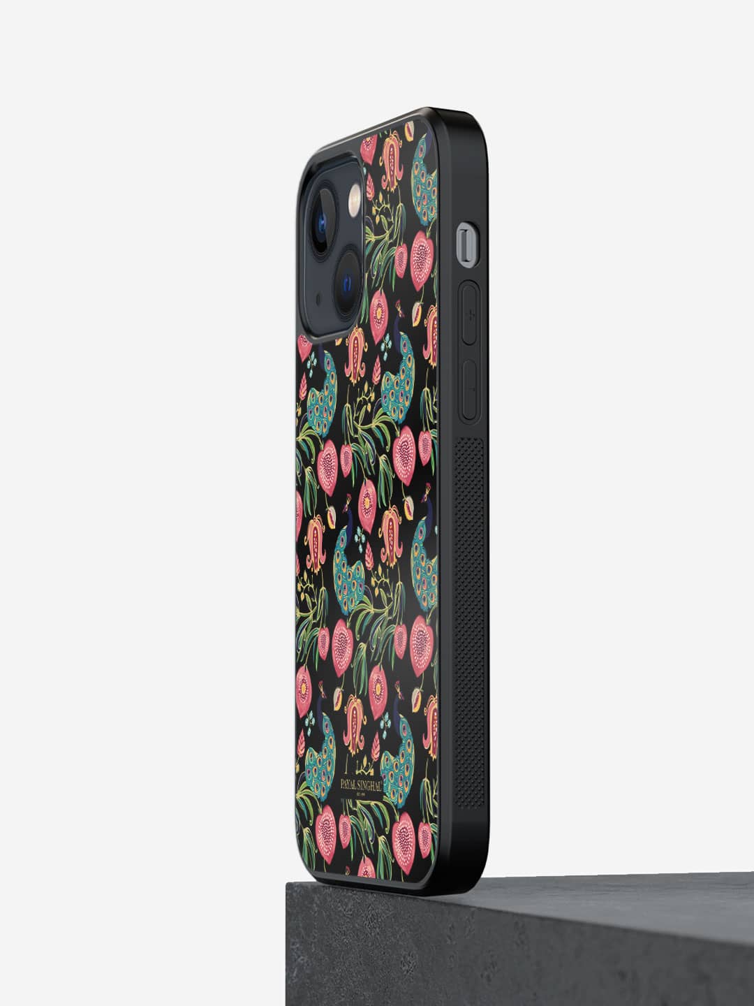 Payal Singhal Anaar and Mor Black - iPhone 13 Cover