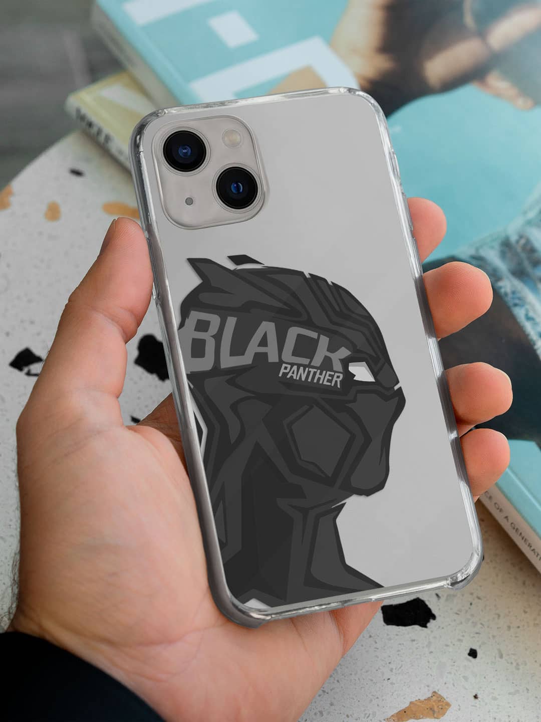 Black Panther Art - iPhone 13 Clear Cover