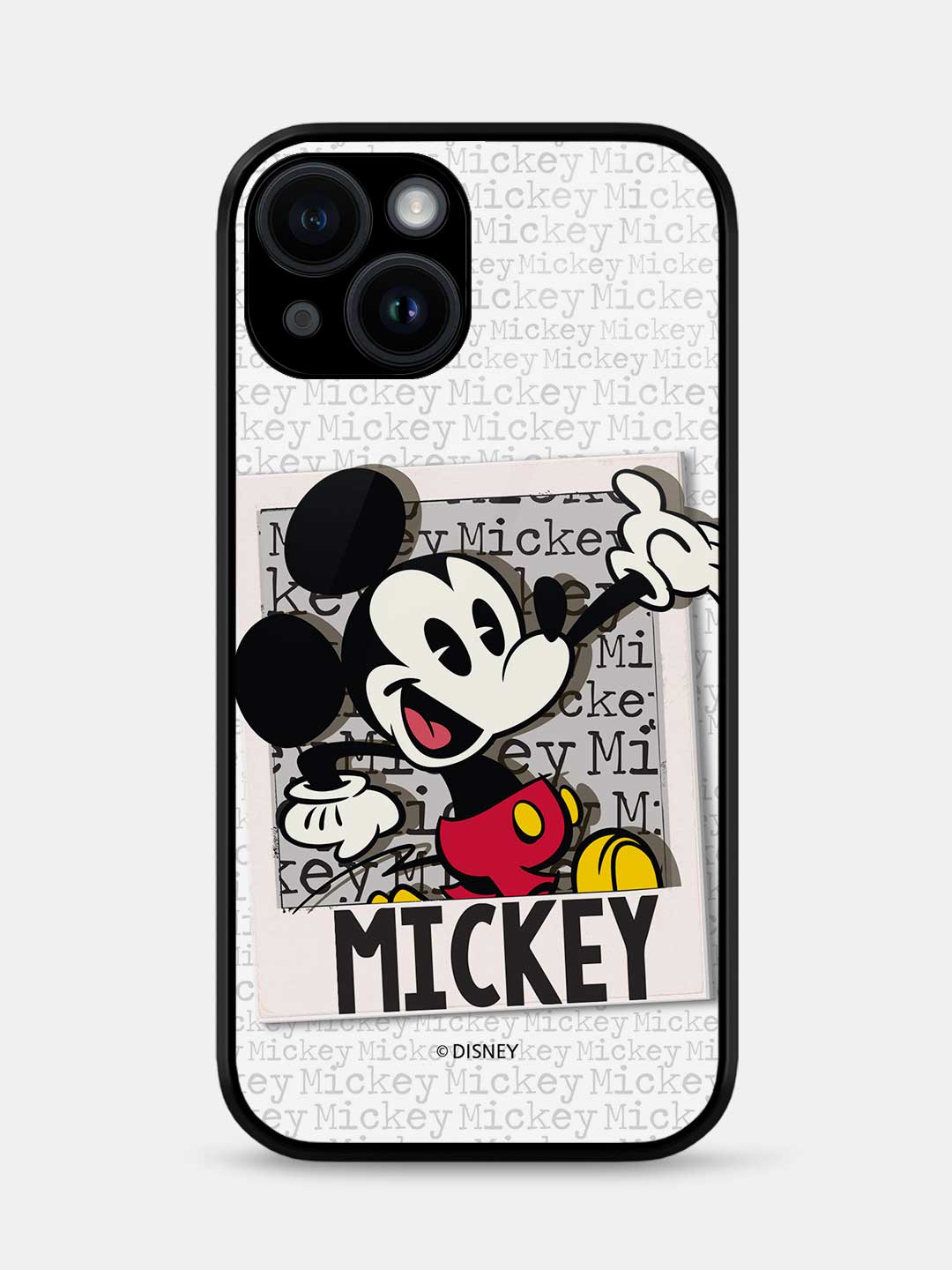 Hello Mr Mickey - iPhone 13 Glass Cover
