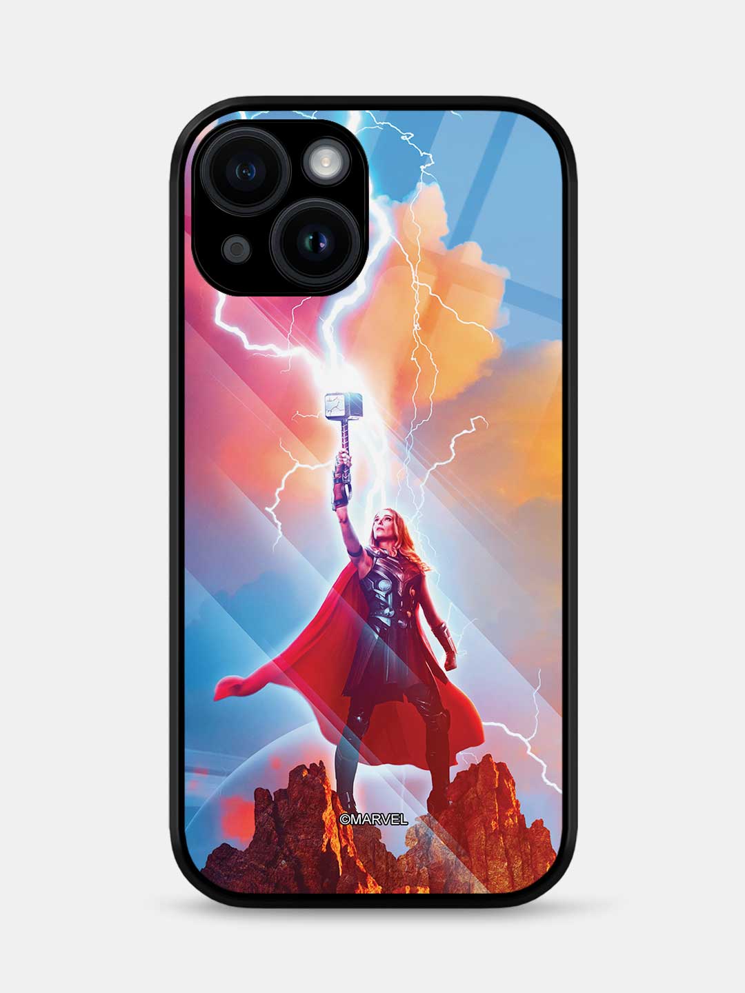 Raise the Mjolnir - iPhone 13 Glass Cover