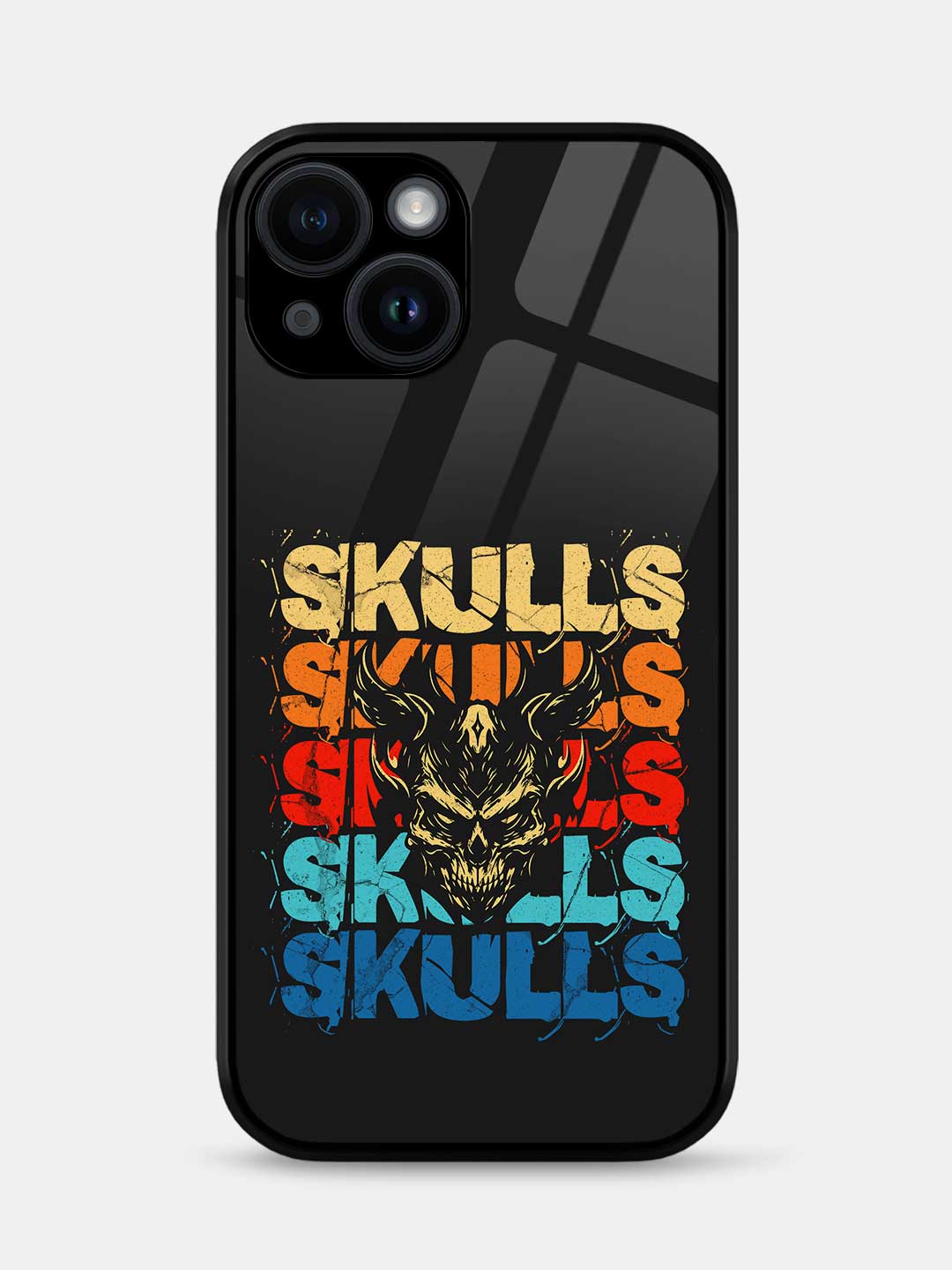 Skulls - iPhone 13 Glass Cover