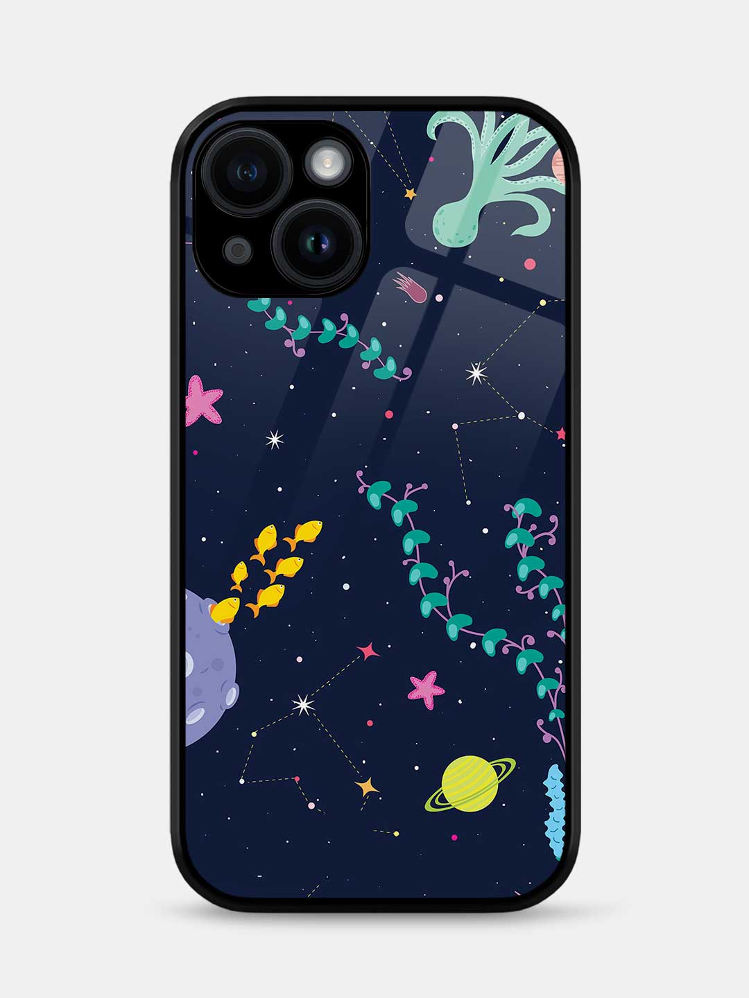 Space Aquarium - iPhone 13 Glass Cover