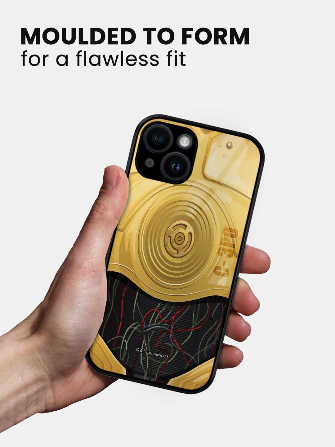 Attire C3PO - iPhone 13 Glass Cover