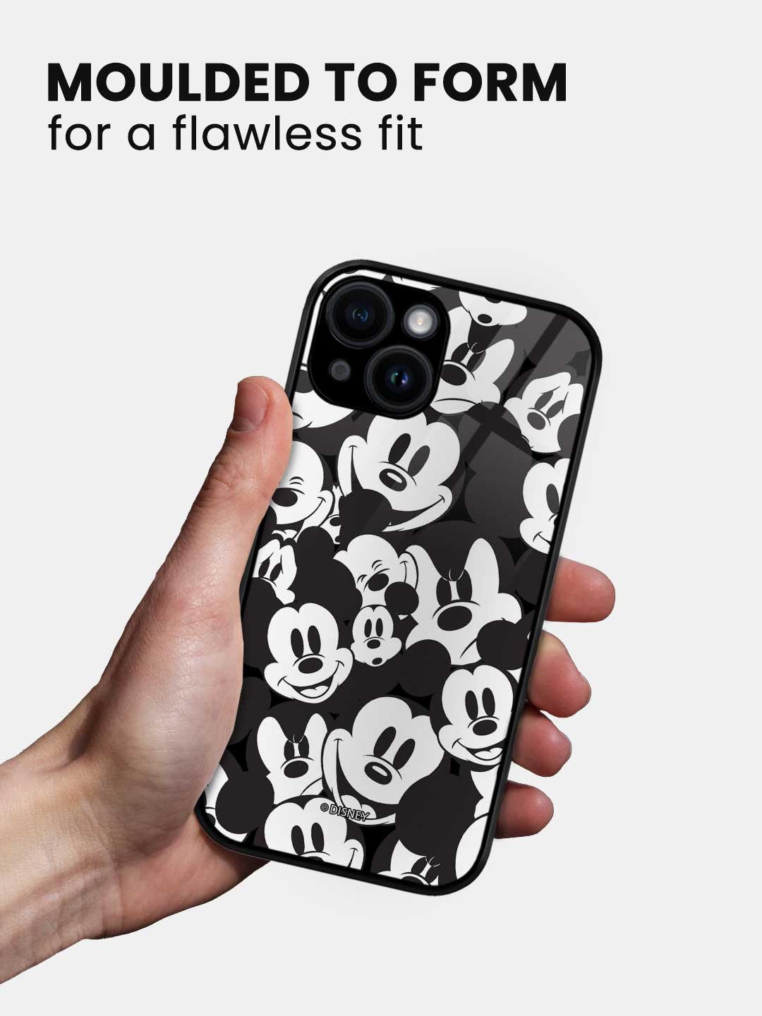 Mickey Smileys - iPhone 13 Glass Cover