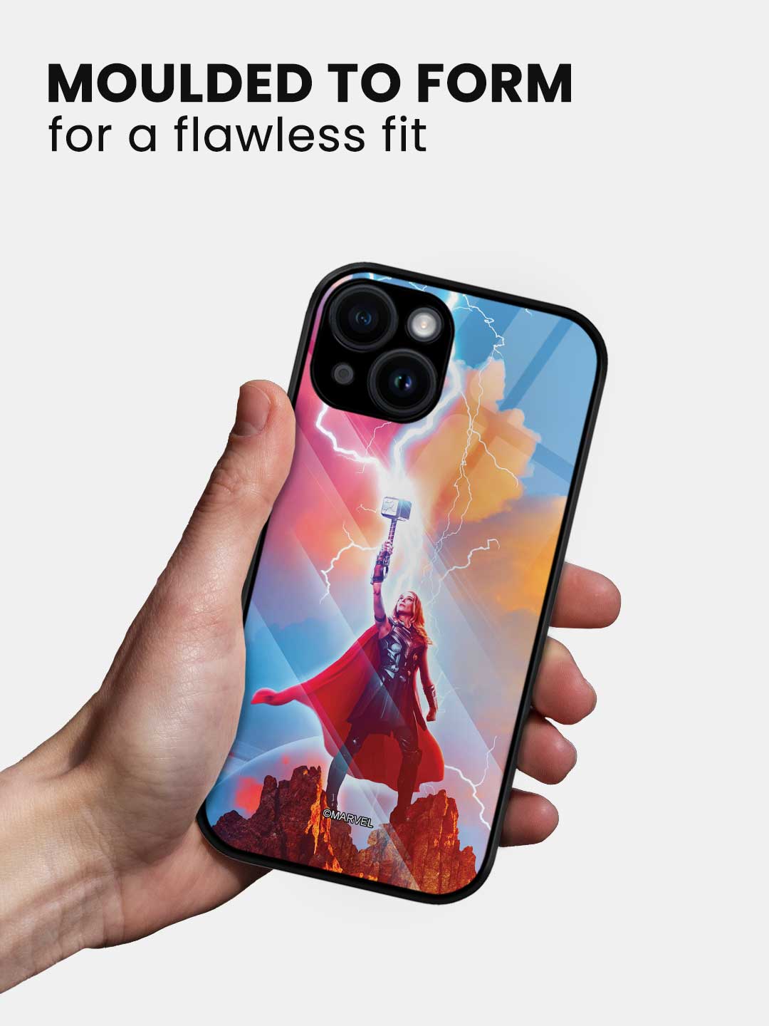 Raise the Mjolnir - iPhone 13 Glass Cover