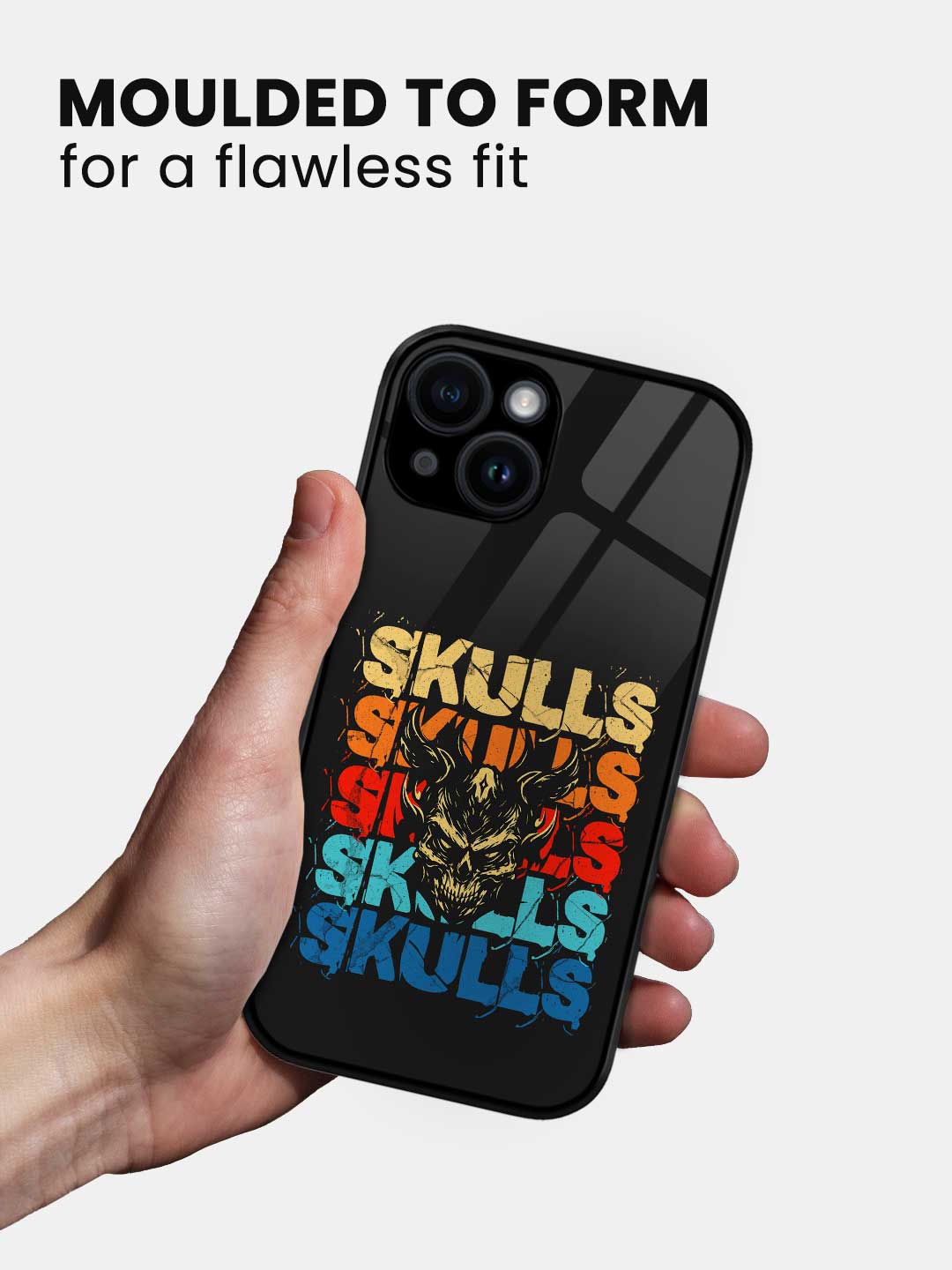 Skulls - iPhone 13 Glass Cover