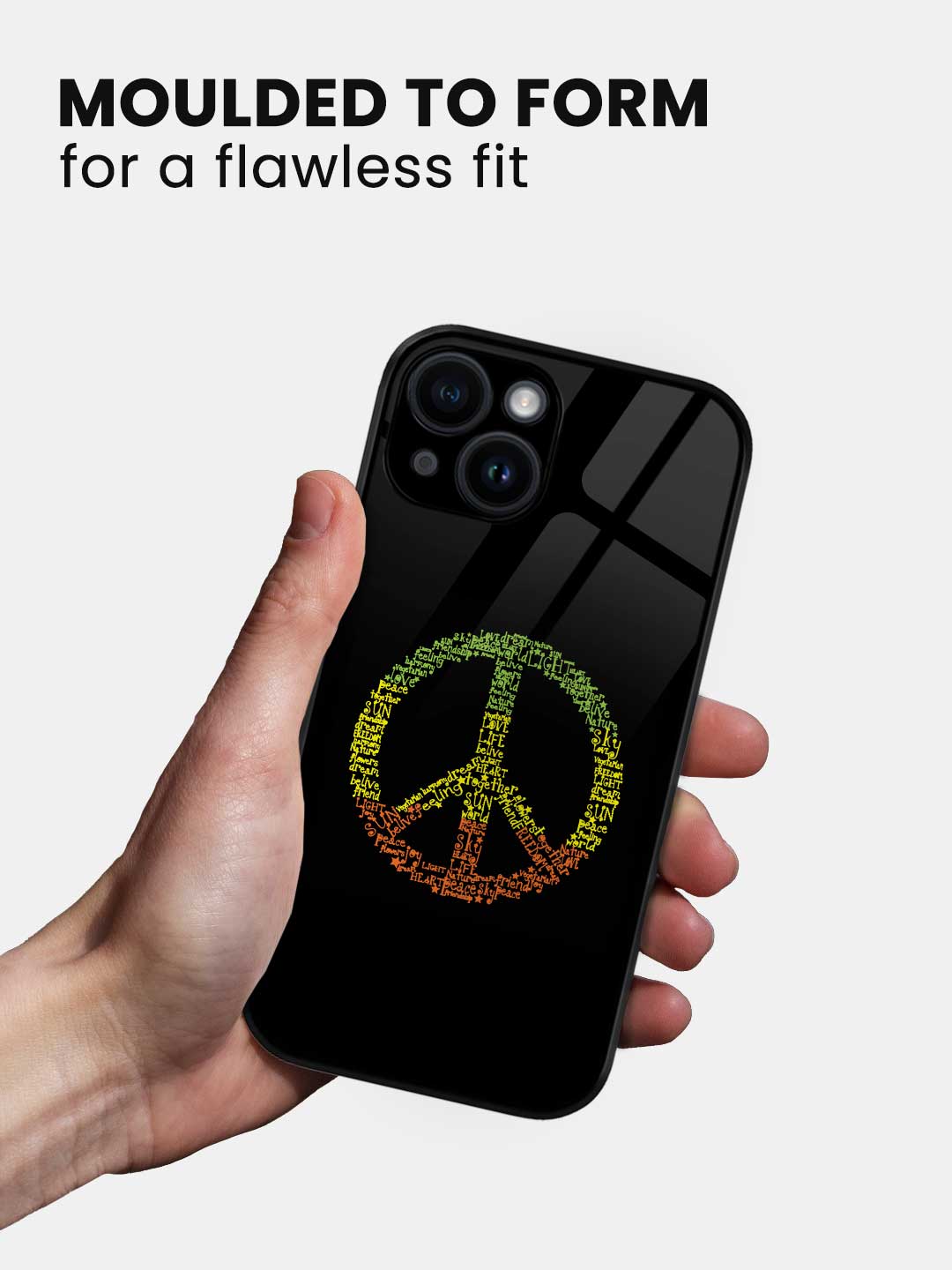 Symbol of Peace - iPhone 13 Glass Cover