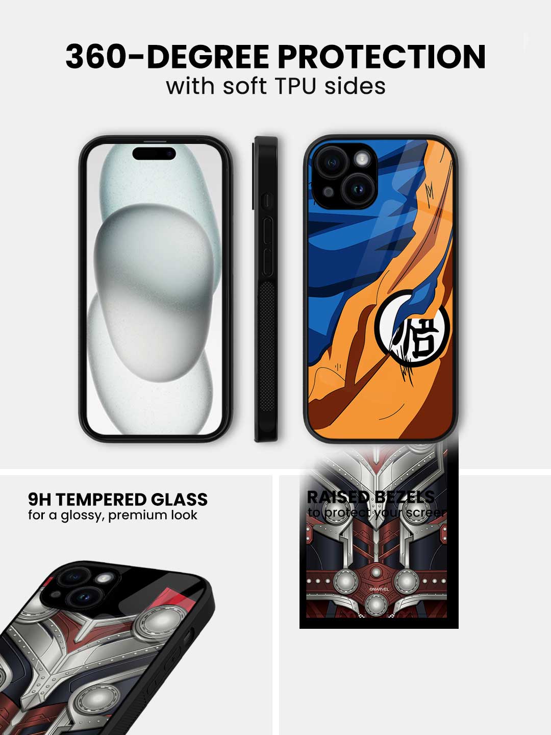 Suit up Mighty Thor - iPhone 13 Glass Cover