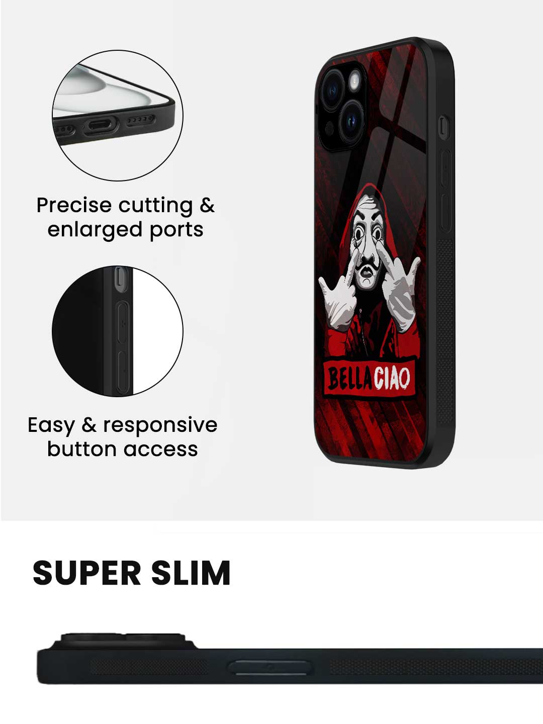 Bella Ciao - iPhone 13 Glass Cover