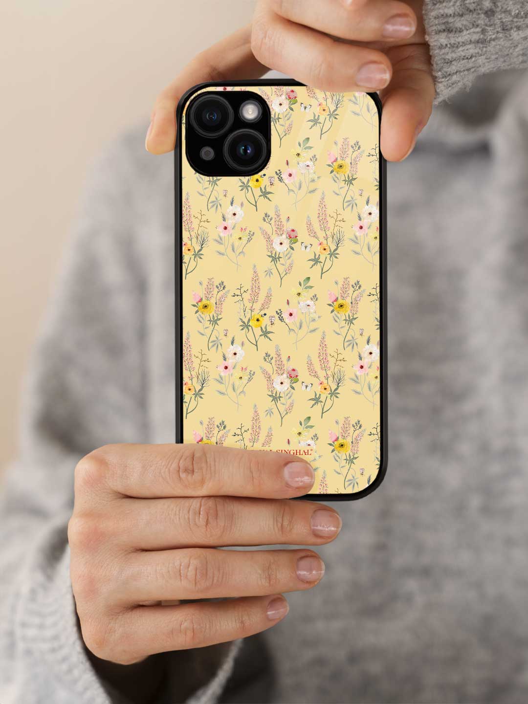 Payal Singhal Lemon Garden - iPhone 13 Glass Cover