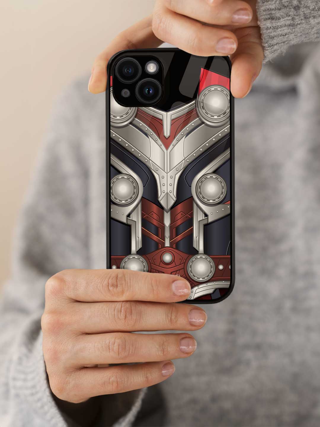 Suit up Mighty Thor - iPhone 13 Glass Cover