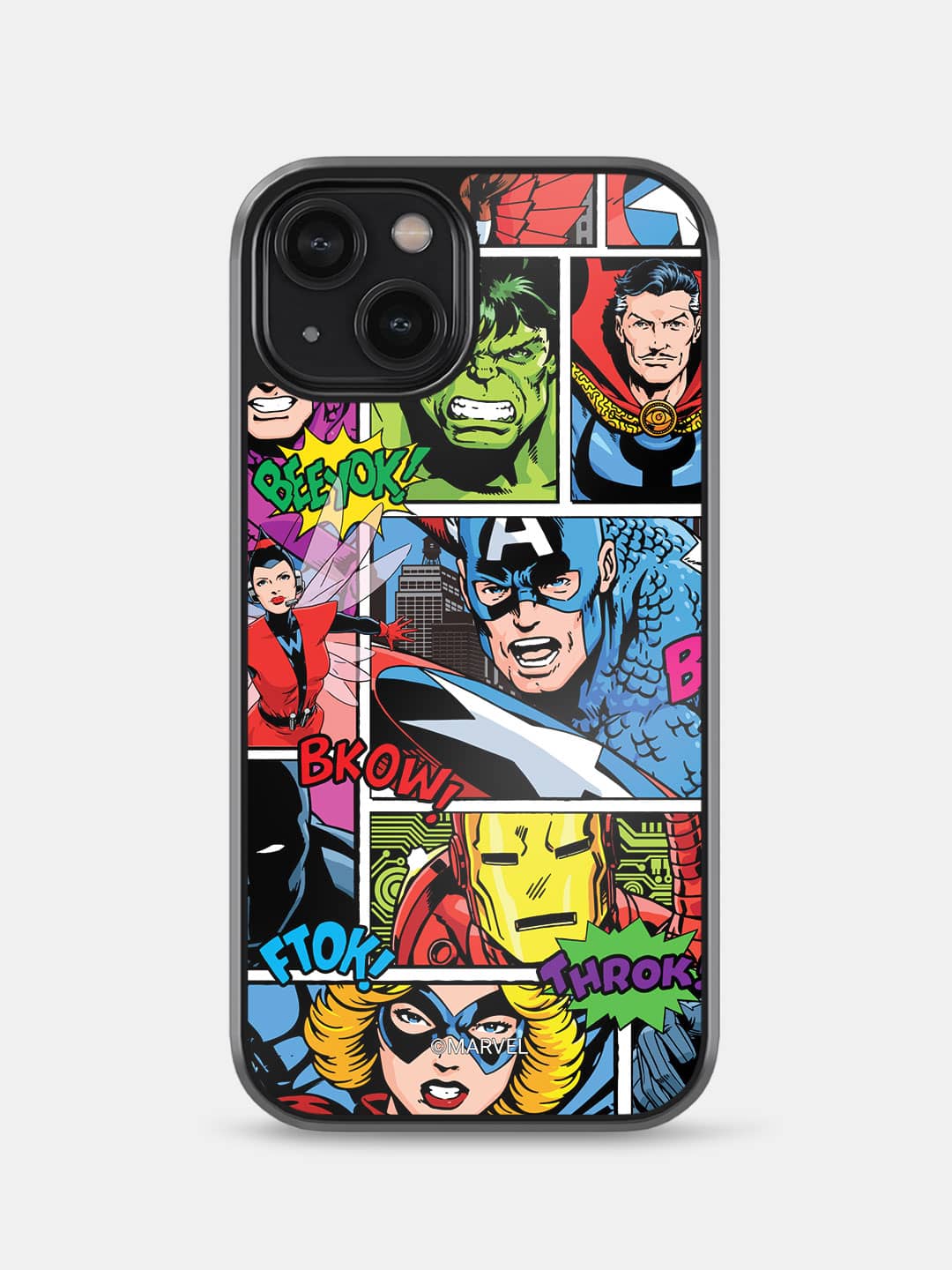 Comic Superheroes Mashup - iPhone 14 Cover