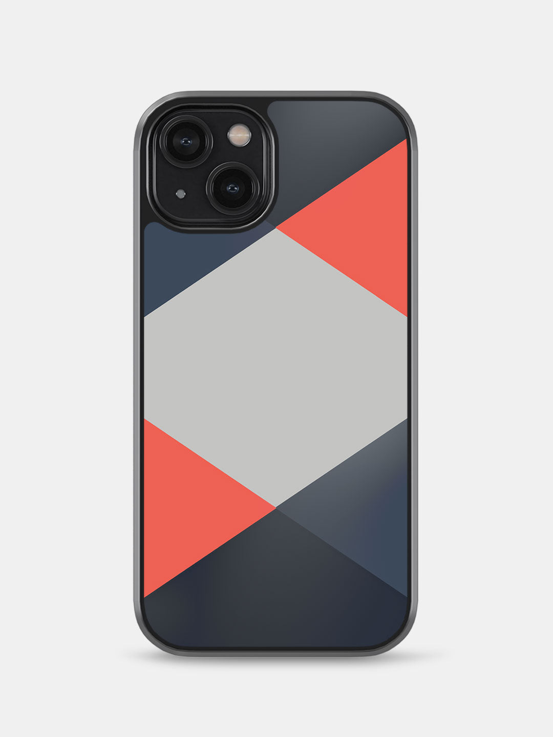 Criss Cross Coral - iPhone 14 Cover