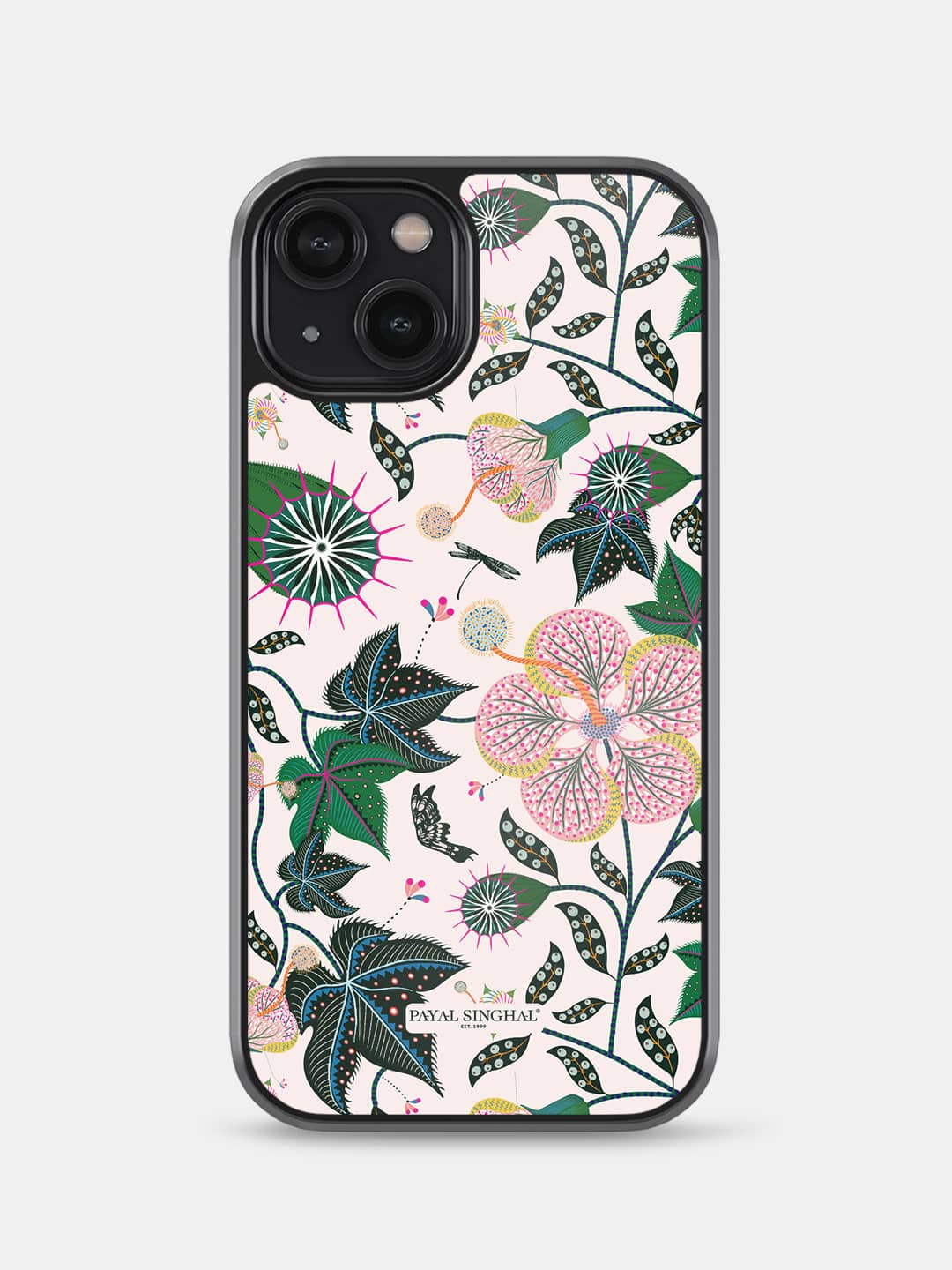 Payal Singhal Abutilon White - iPhone 14 Bumper Cover