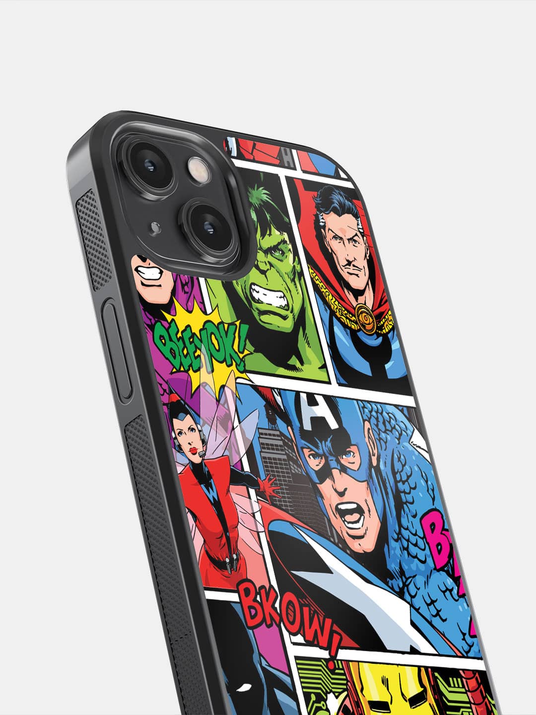 Comic Superheroes Mashup - iPhone 14 Cover