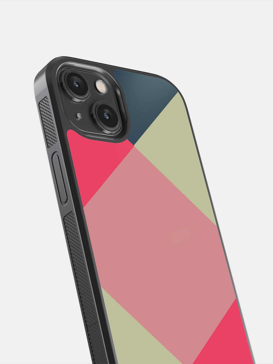 Criss Cross Teal - iPhone 14 Cover