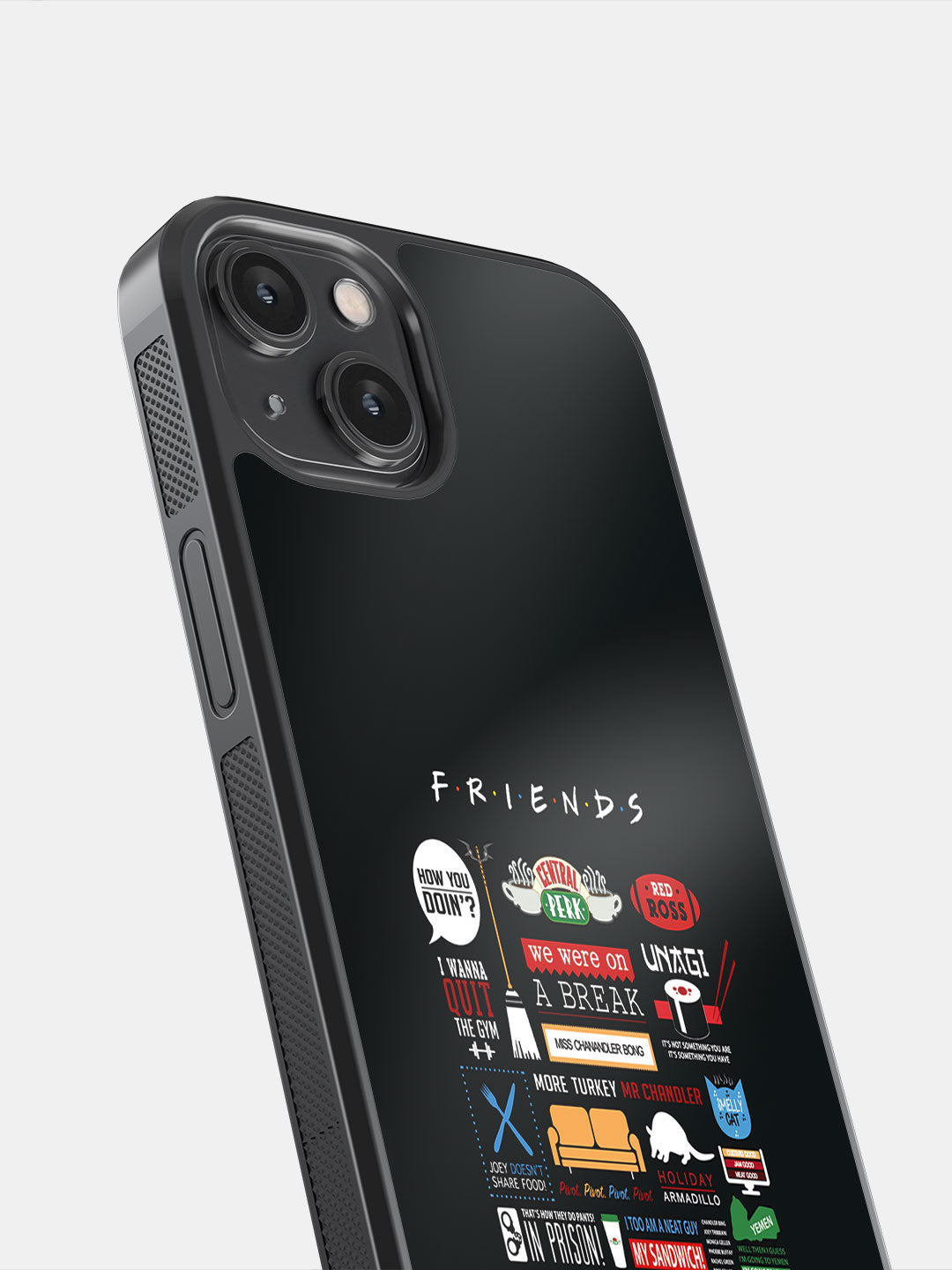 Friends Infographic - iPhone 14 Cover