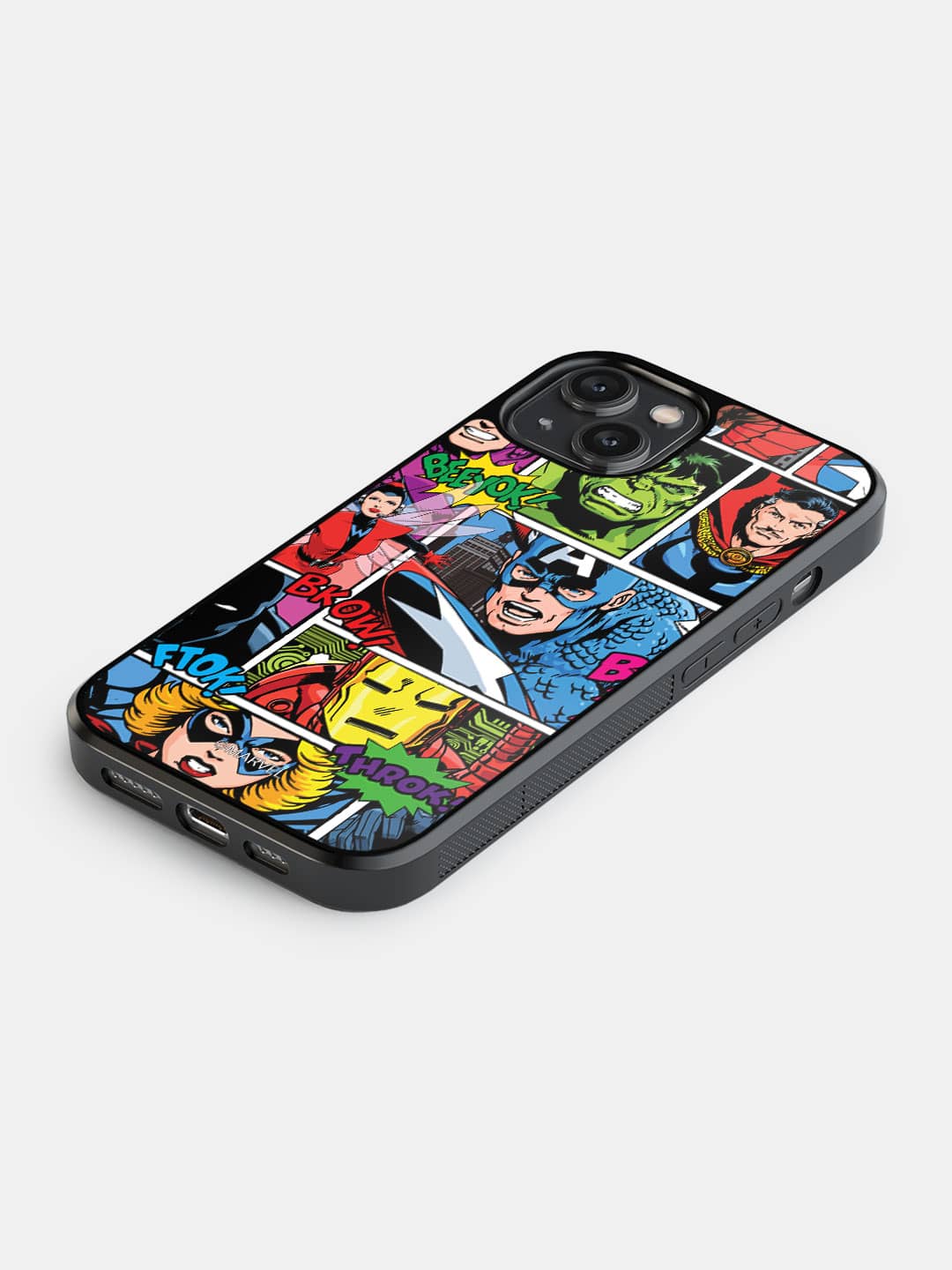 Comic Superheroes Mashup - iPhone 14 Cover