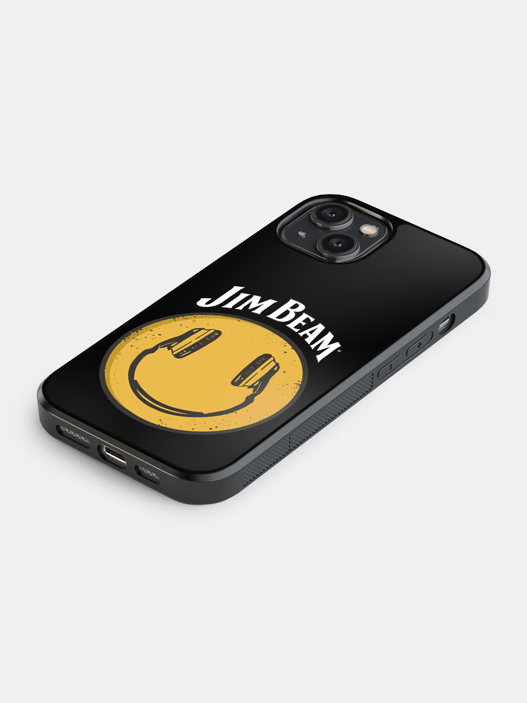 Jim Beam Smiley Black - iPhone 14 Cover