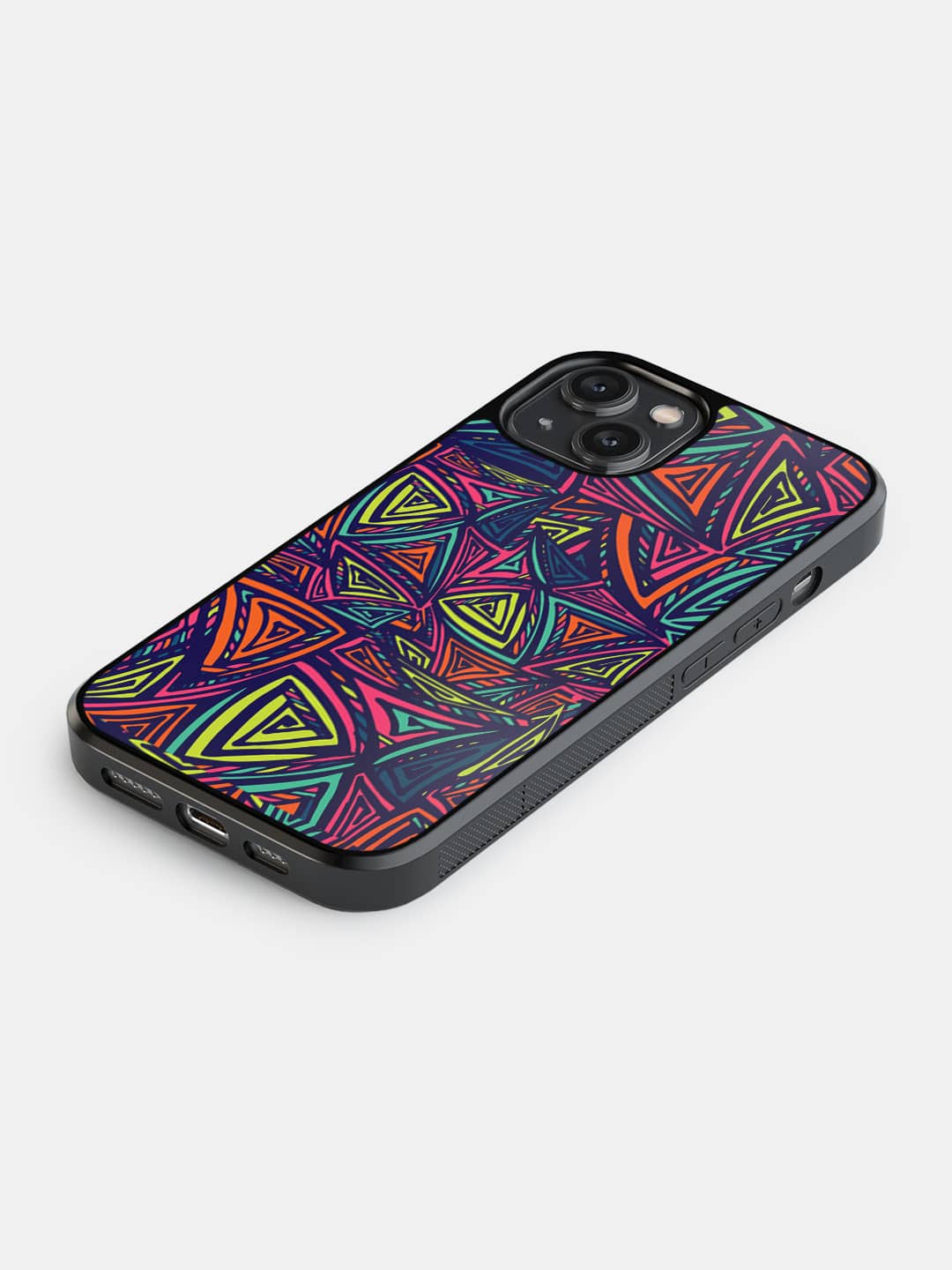 Neon Angles - iPhone 14 Cover